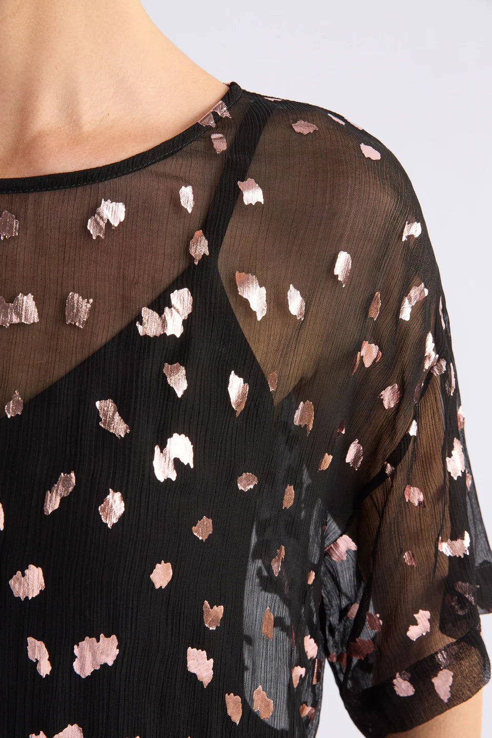 Elk Artii Top - Interstellar Foil Print