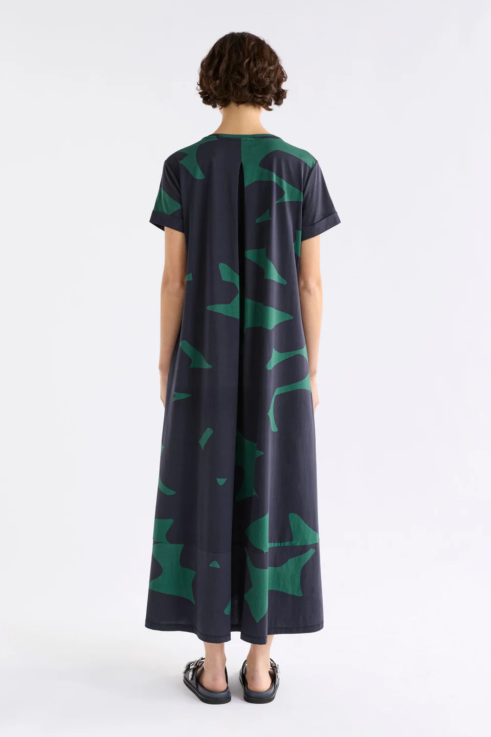 Elk Haki Dress - Teal Tera