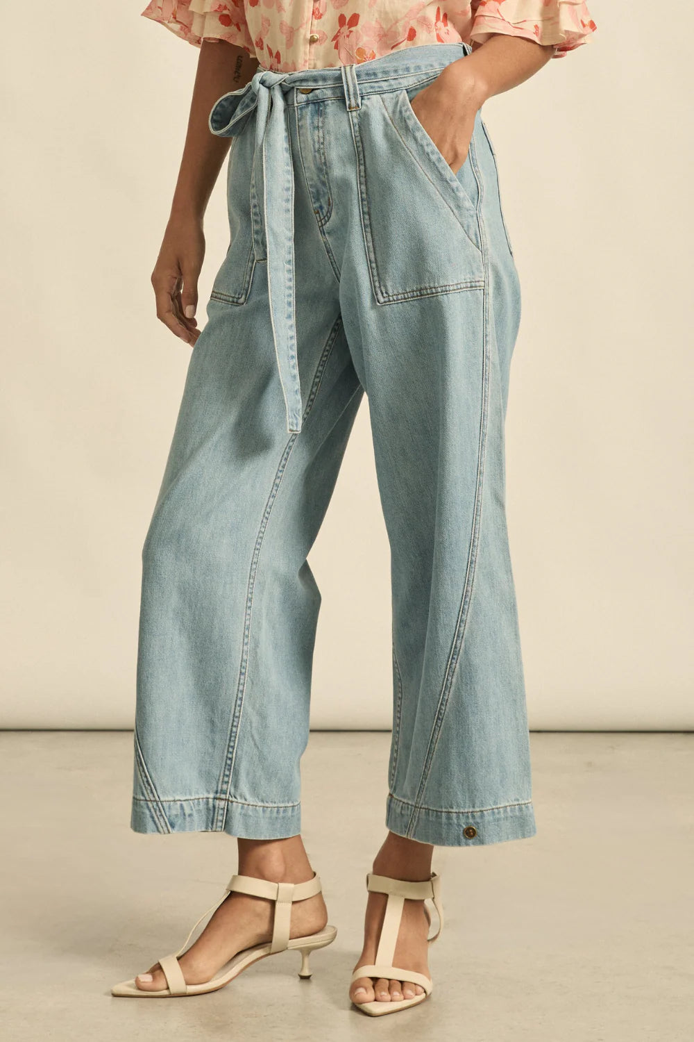 Zoe Kratzmann Embark Jean - Light Washed Denim