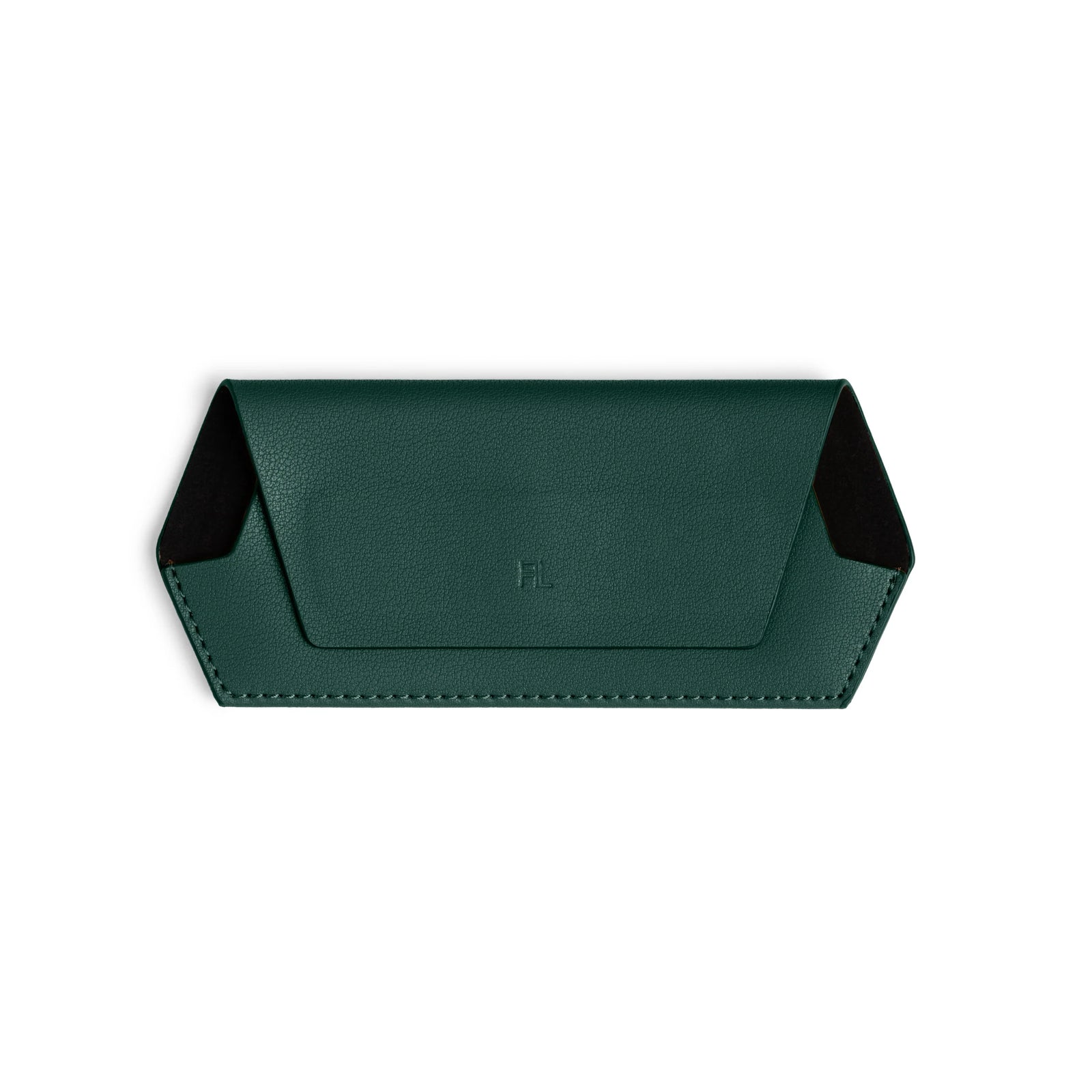 Fox and Leo Slimline Glasses Case - Forest