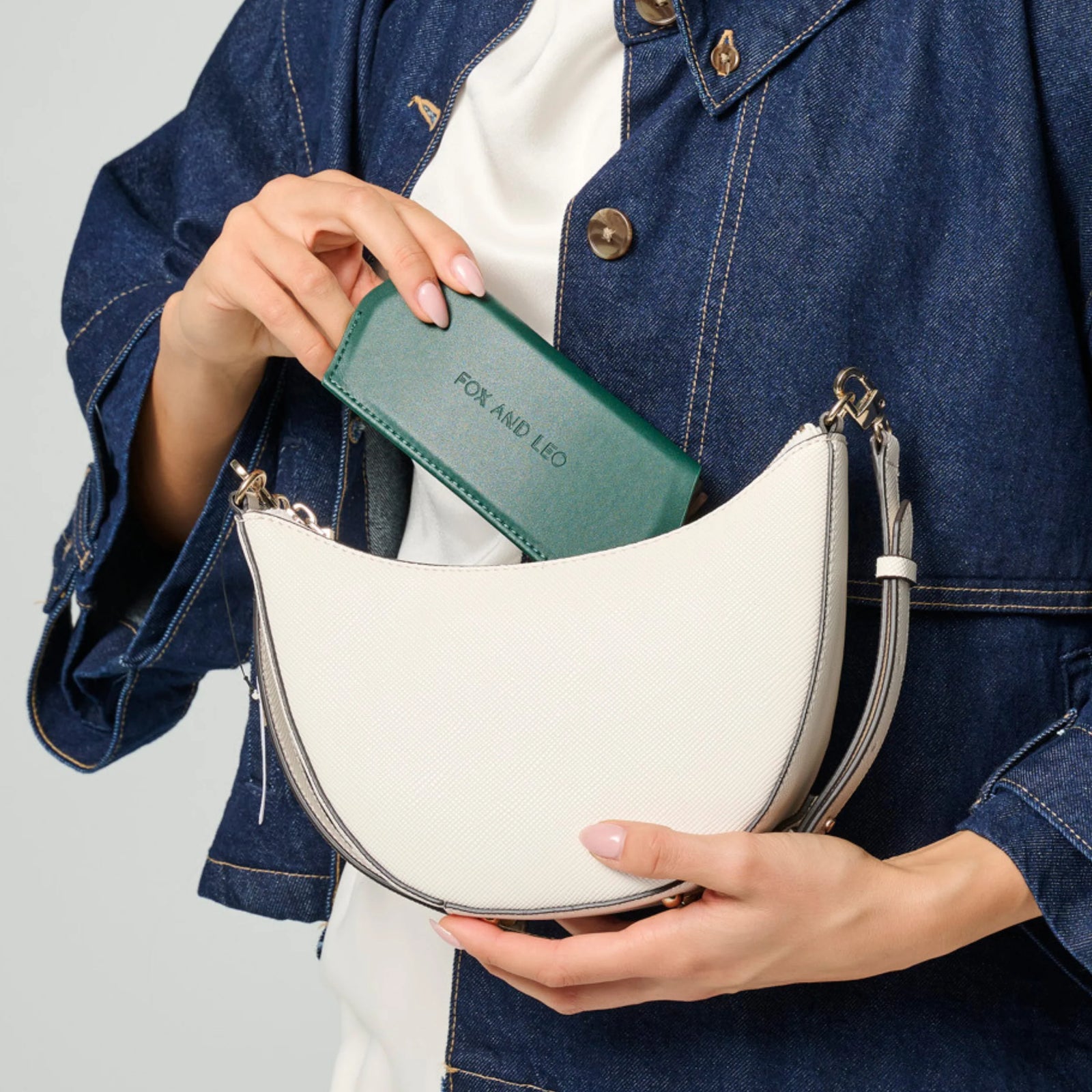 Fox and Leo Slimline Glasses Case - Forest