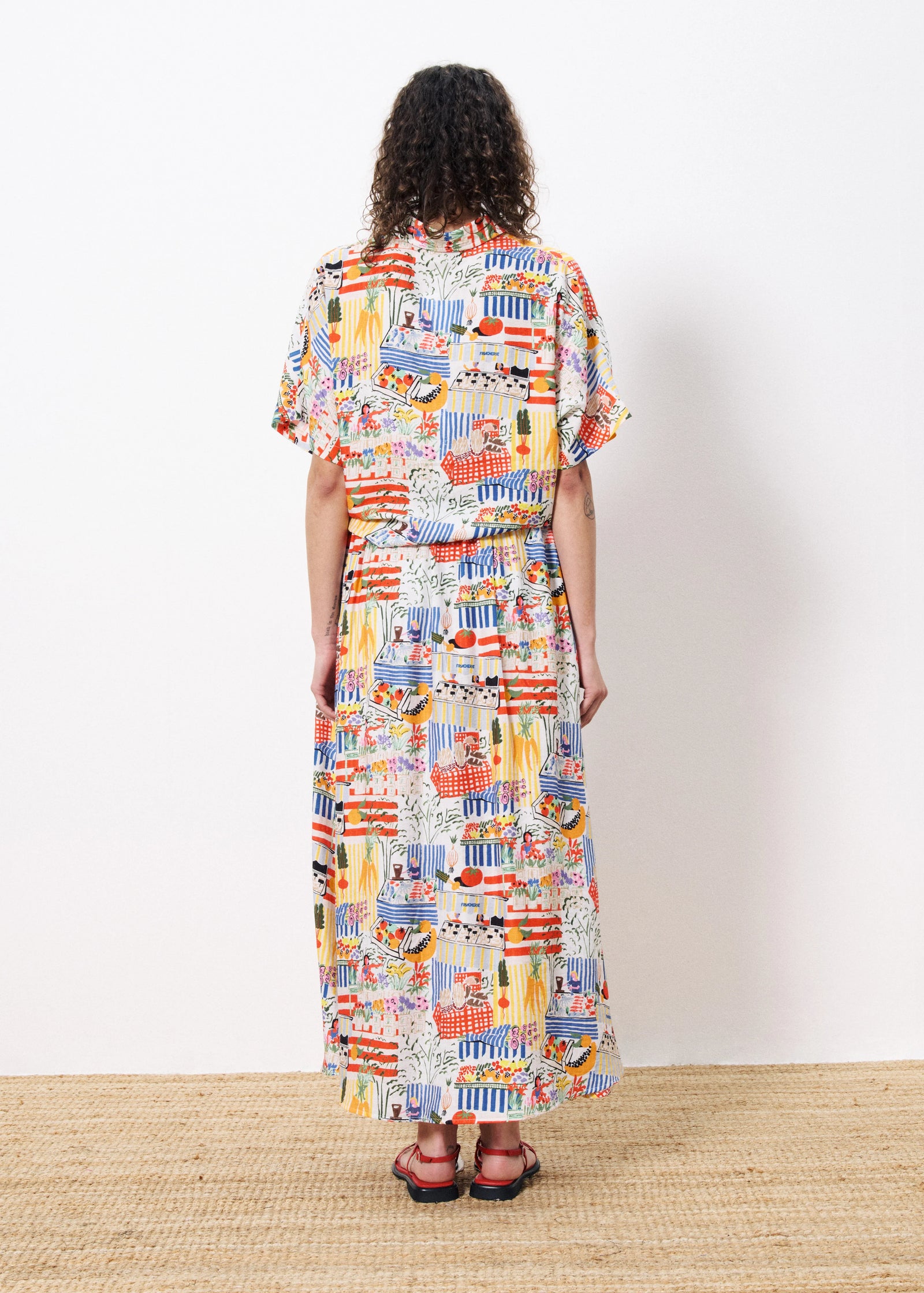 FRNCH Celiane Blouse - Market Print