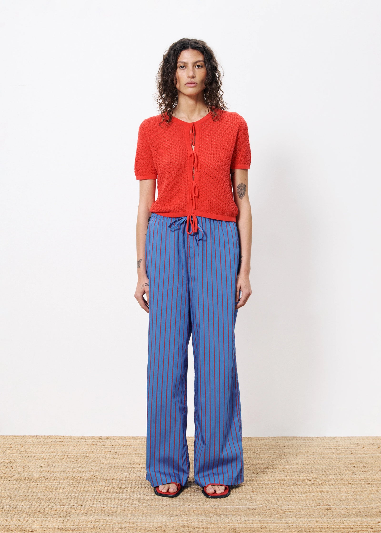FRNCH Edeline Pants - Bleu Electrique