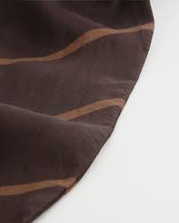 Yerse Silk Bow Tie - Brown Striped