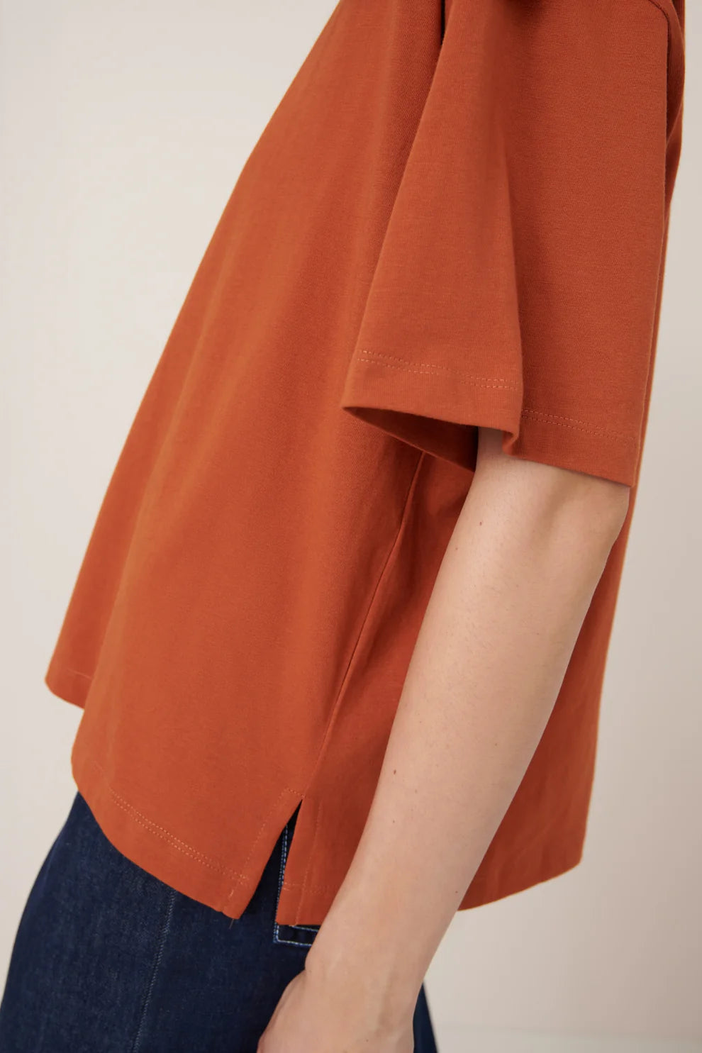 Kowtow Everyday Tee - Clay Red