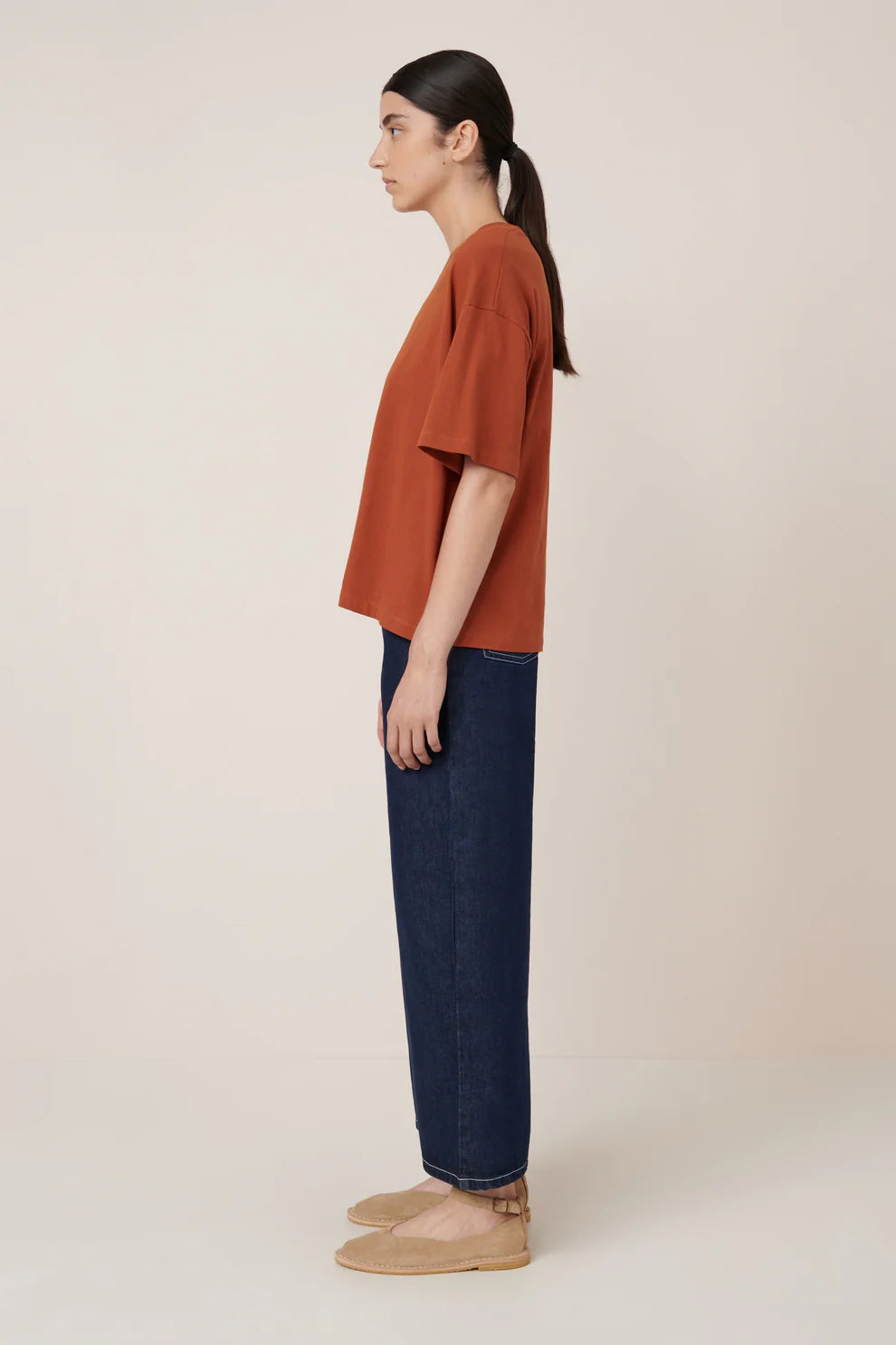 Kowtow Everyday Tee - Clay Red