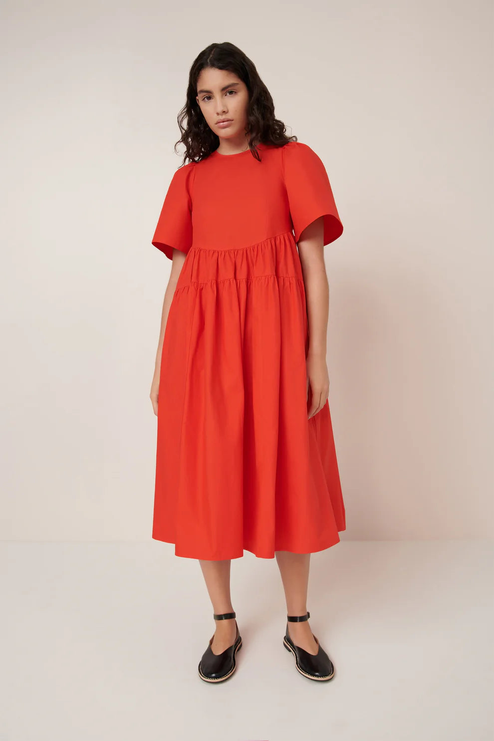 Kowtow Maquette Dress - Scarlet