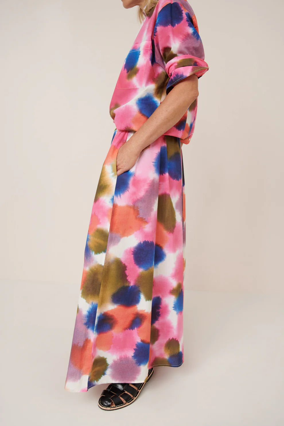 Kowtow Muse Skirt - Watercolour