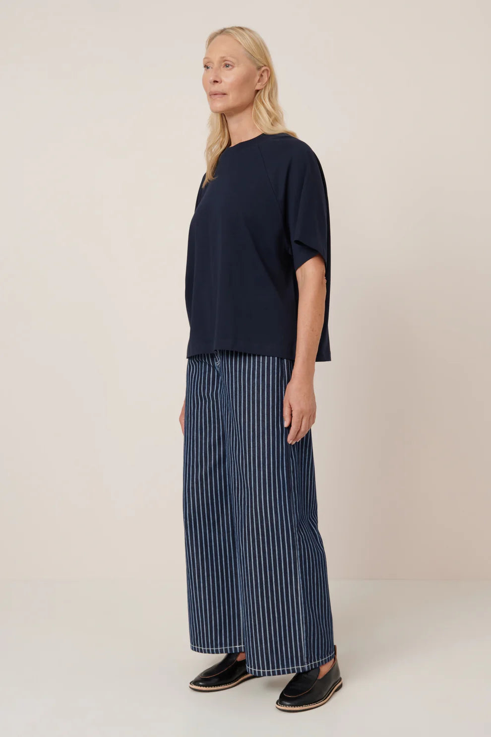 Kowtow Raglan Tee - Navy