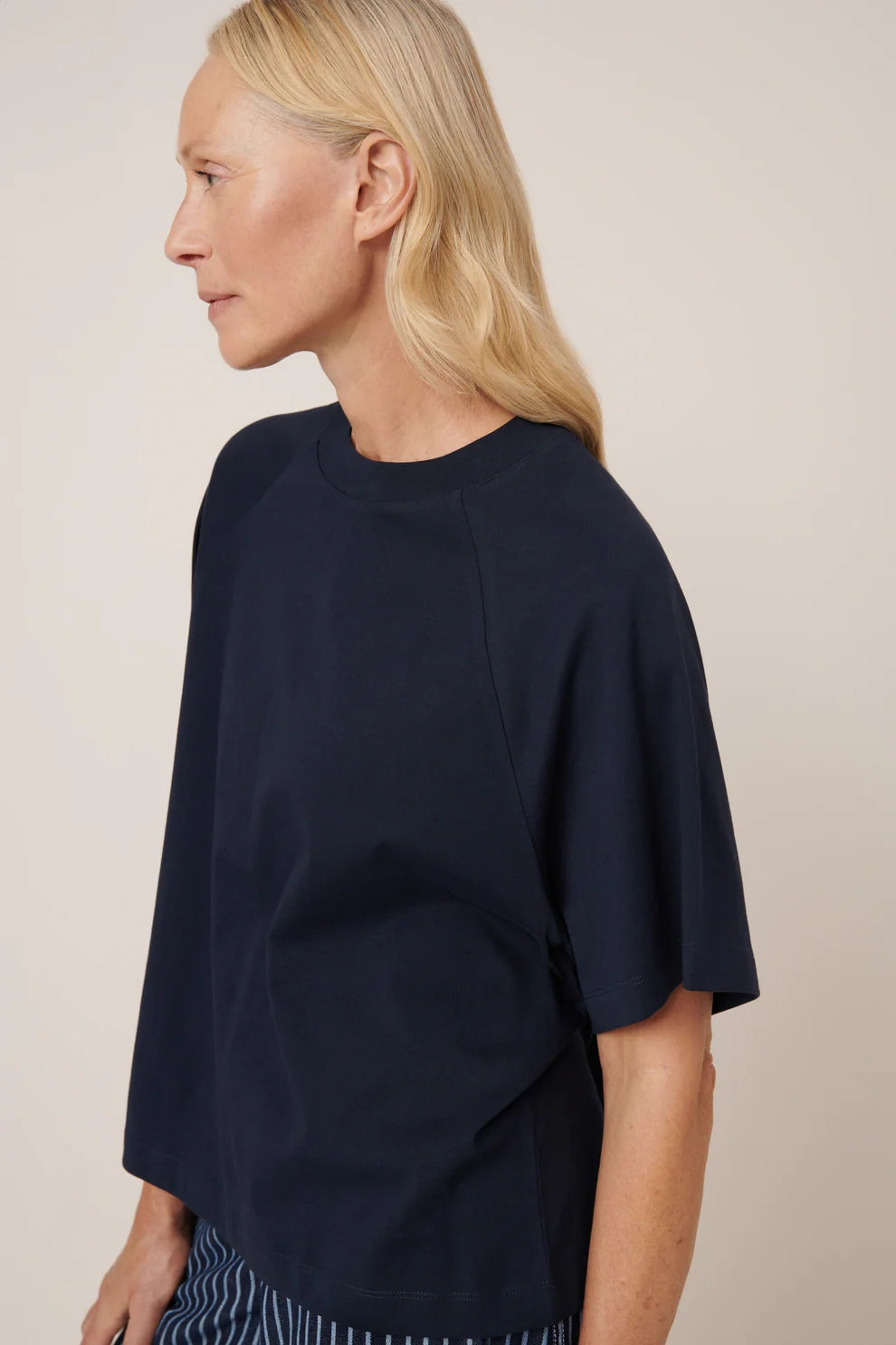 Kowtow Raglan Tee - Navy