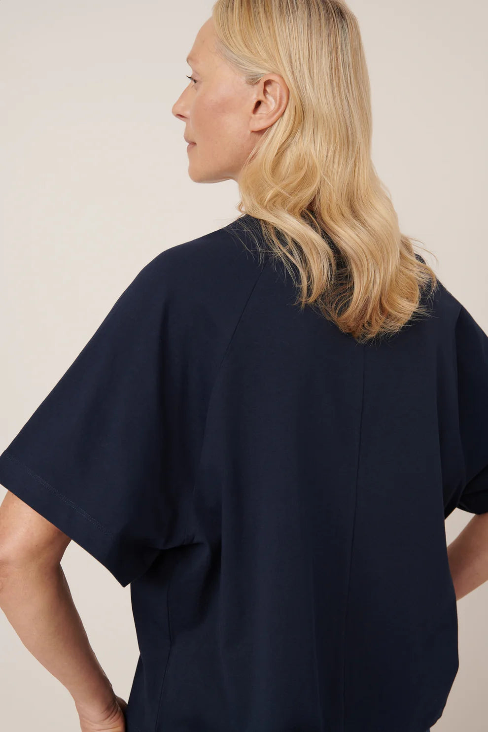 Kowtow Raglan Tee - Navy
