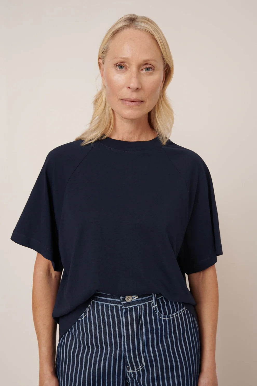 Kowtow Raglan Tee - Navy