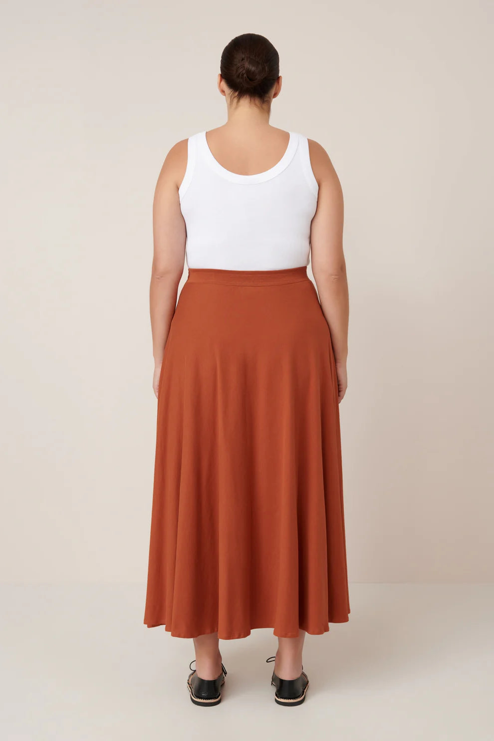 Kowtow Sphere Skirt - Clay Red