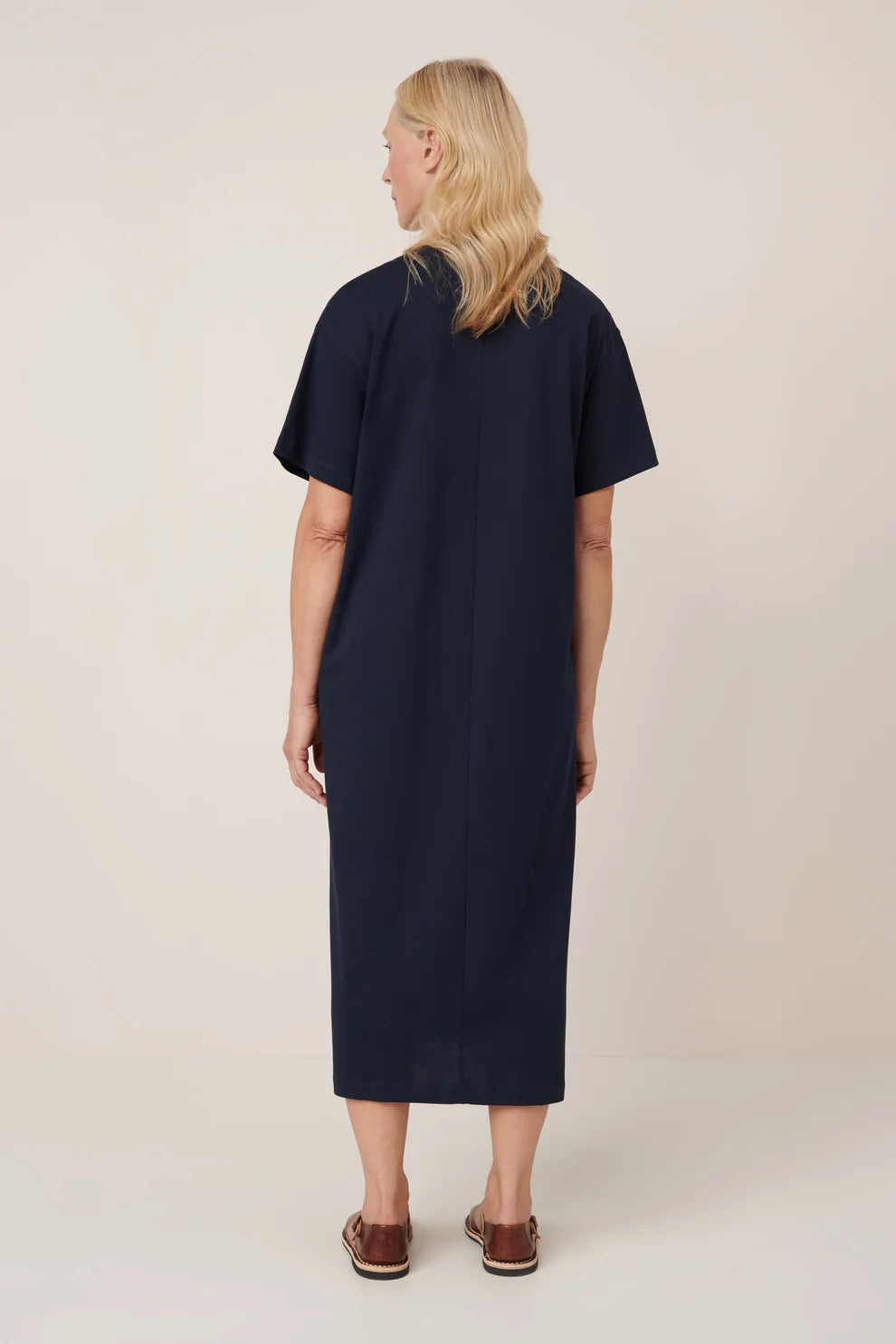 Kowtow Unity Tee Dress - Navy