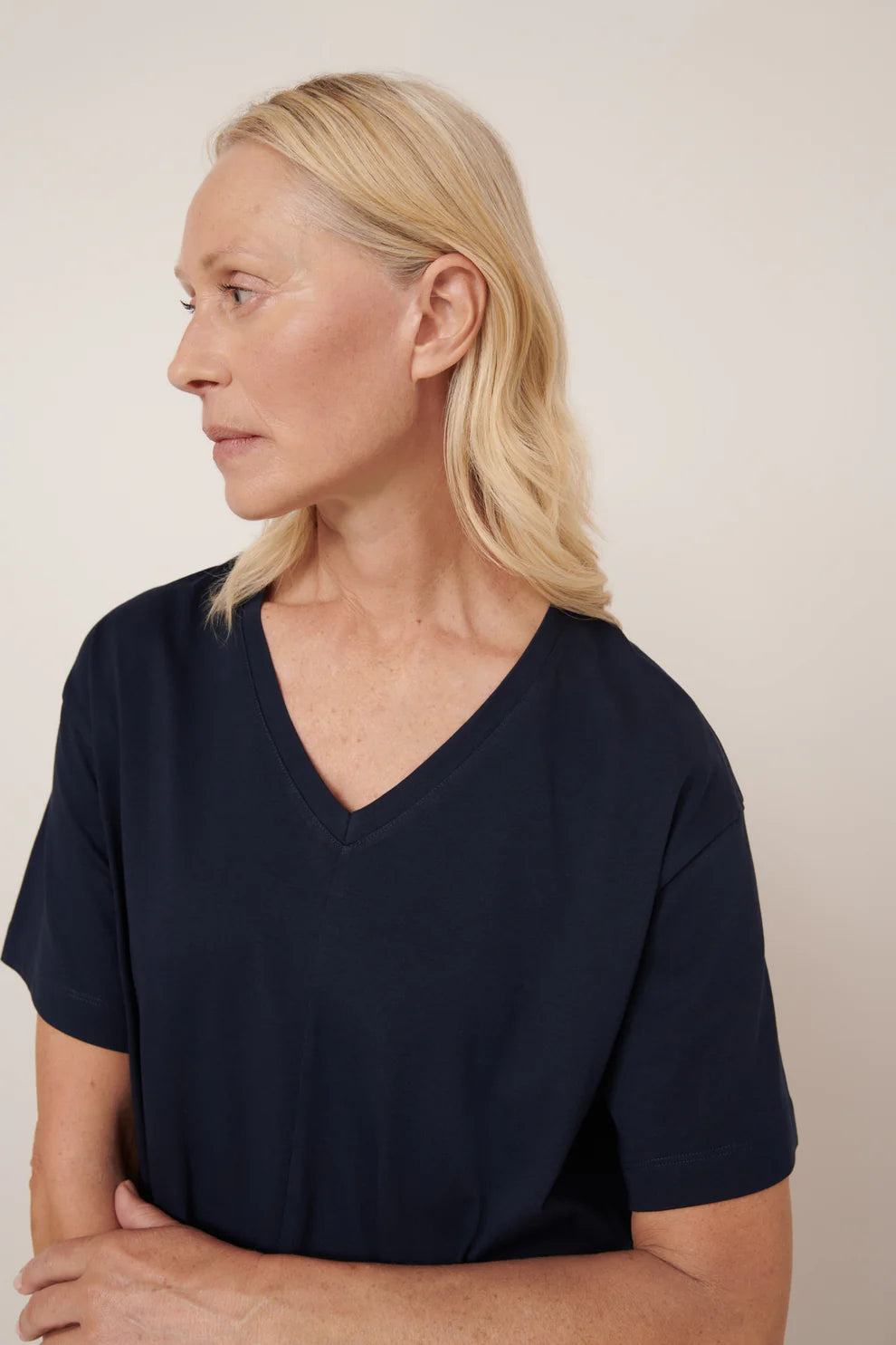 Kowtow Unity Tee Dress - Navy