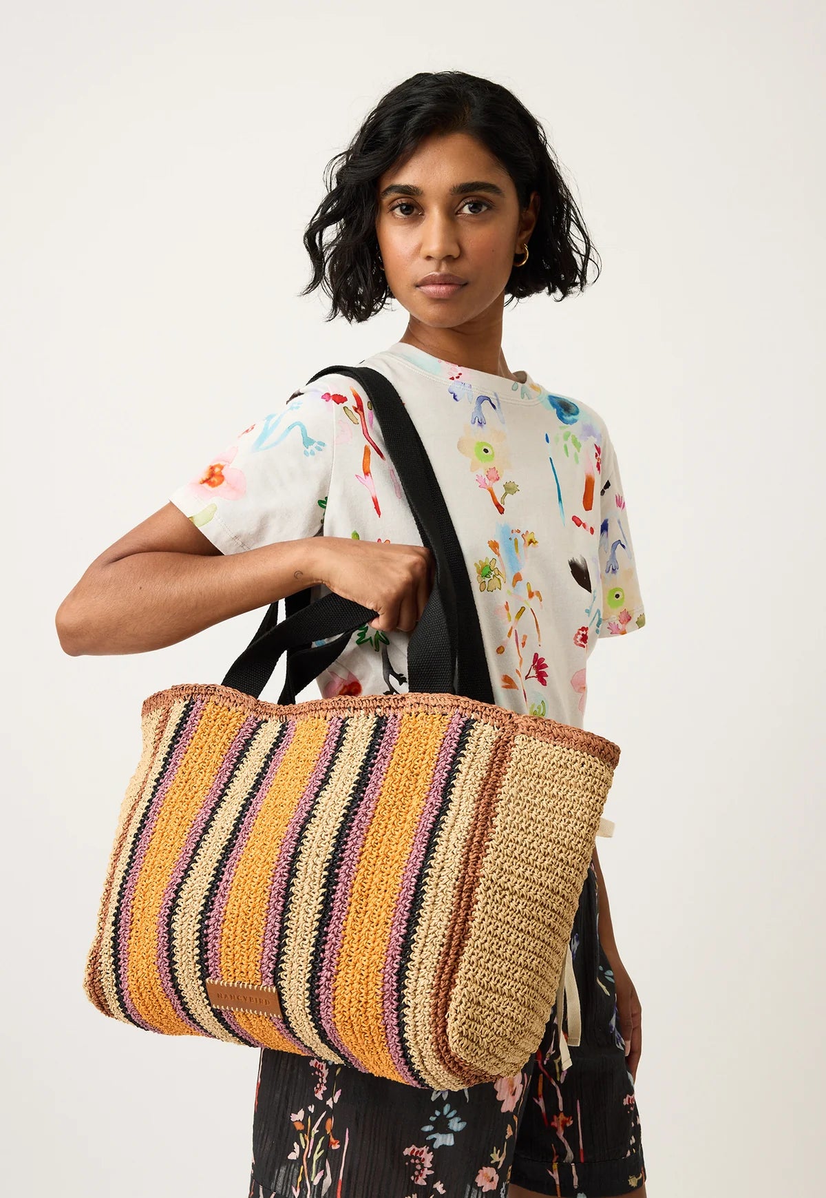 Nancybird Bande Tote - Market Stripe