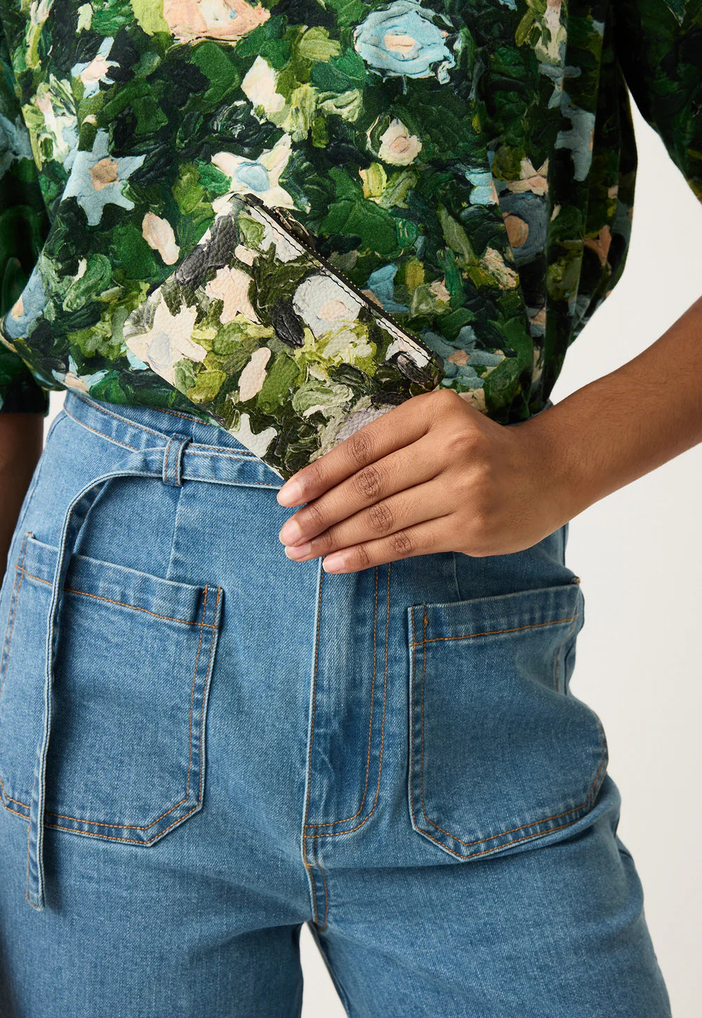 Nancybird Card Purse - Garden