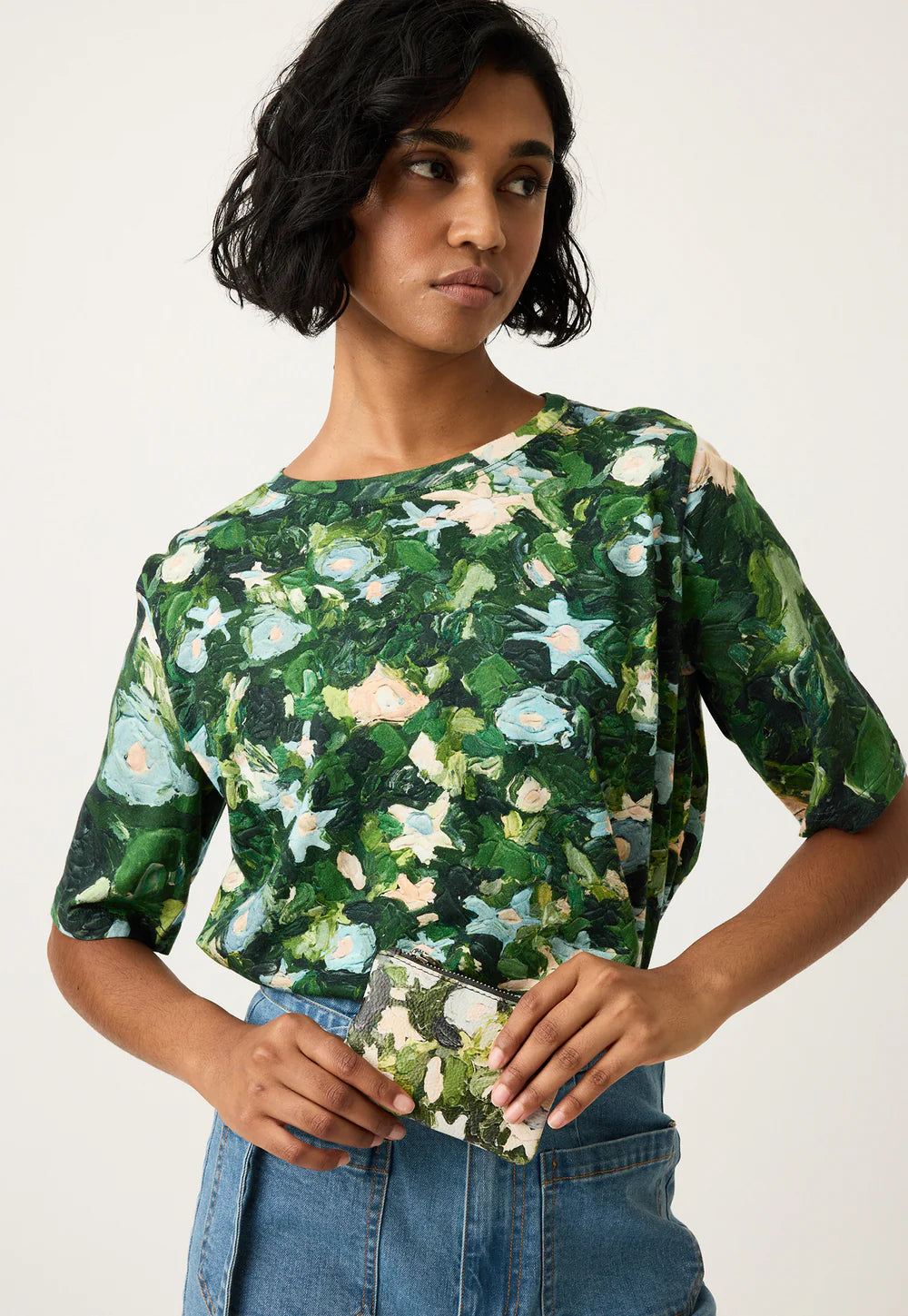 Nancybird Card Purse - Garden