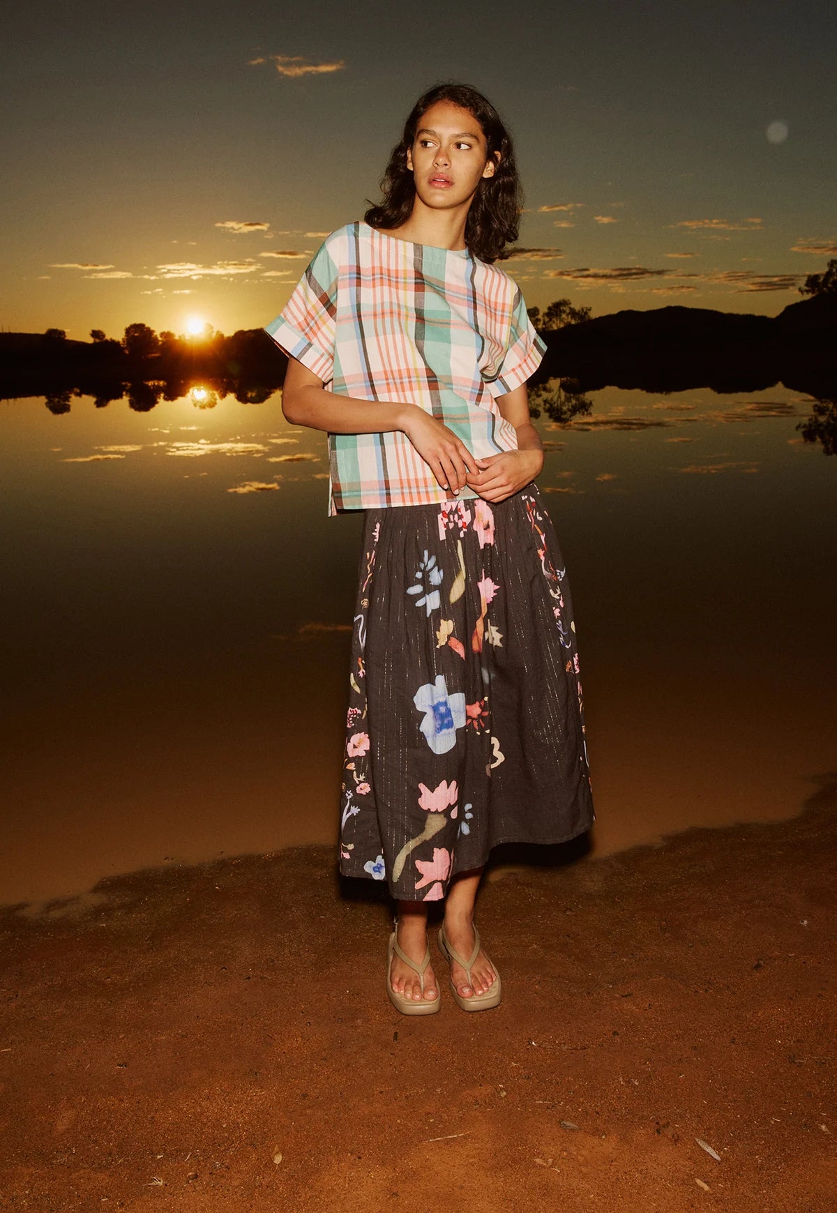 Nancybird Dolman Top - Summer Check