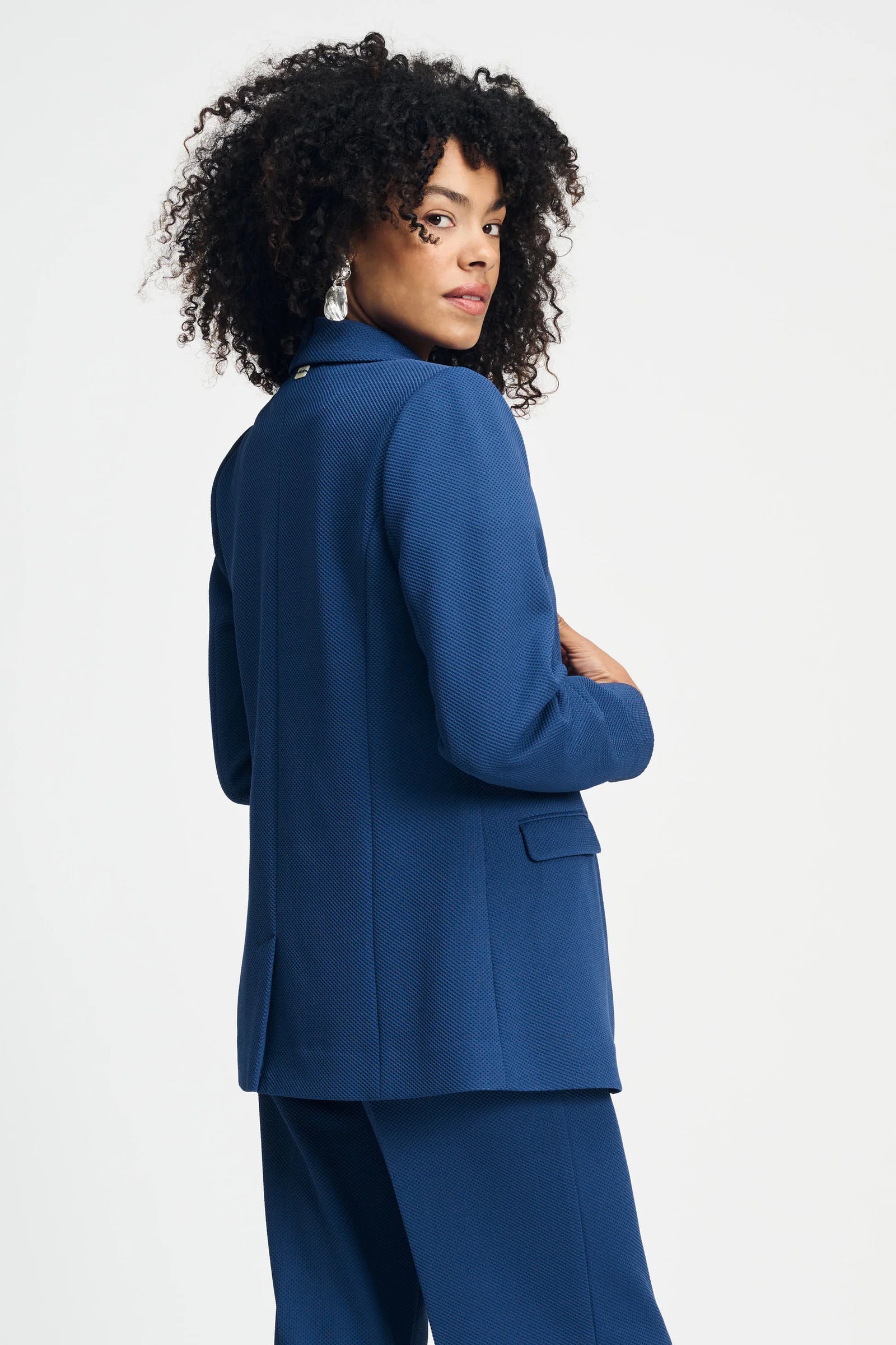 POM Amsterdam Blazer - Sapphire Blue