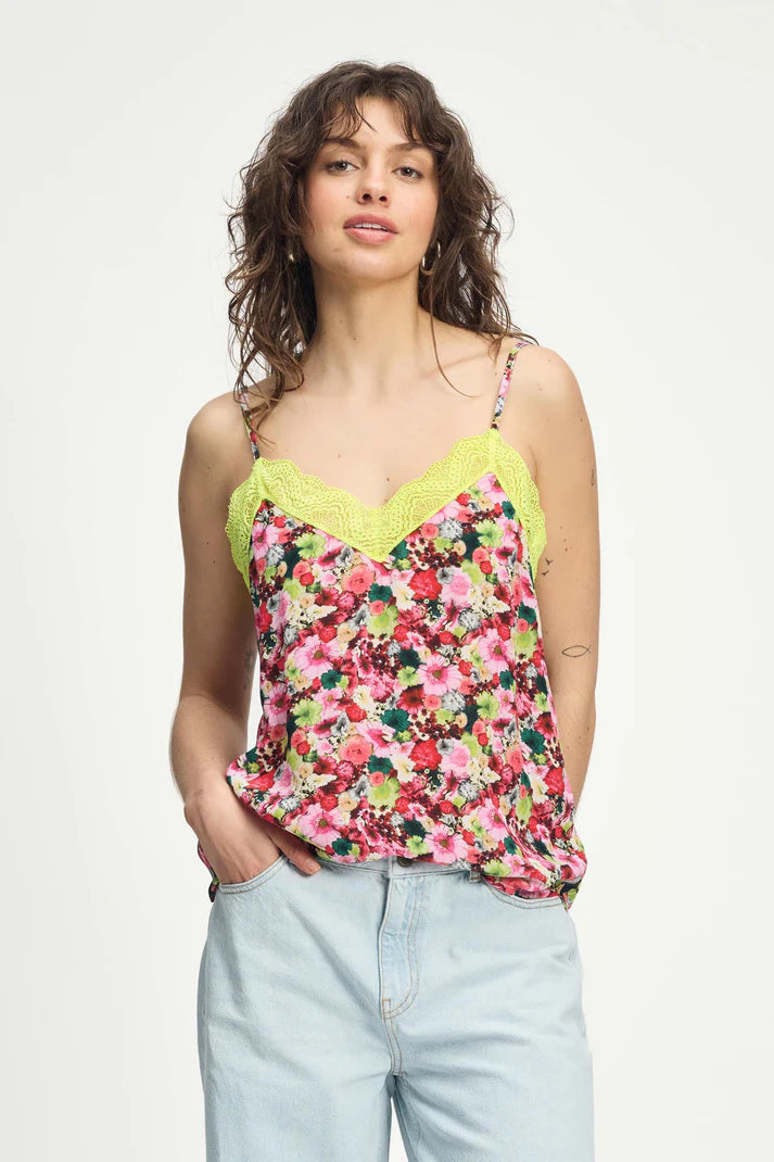 POM Amsterdam Cami Top - Love Bouquet