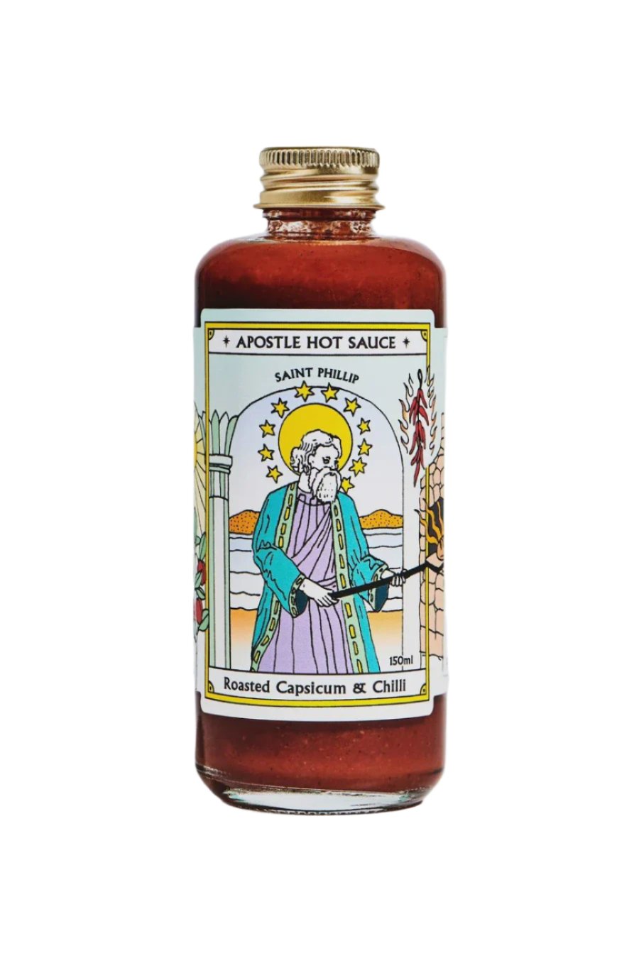 Apostle St Phillip Roasted Capsicum and Chilli Sauce