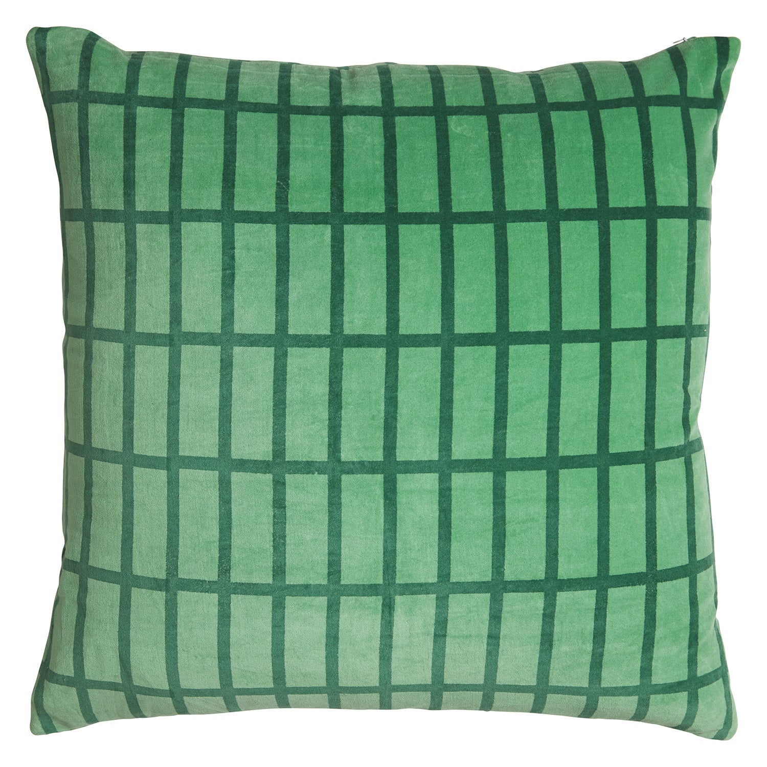 Sage and Clare Remi Velvet Cushion - Emerald