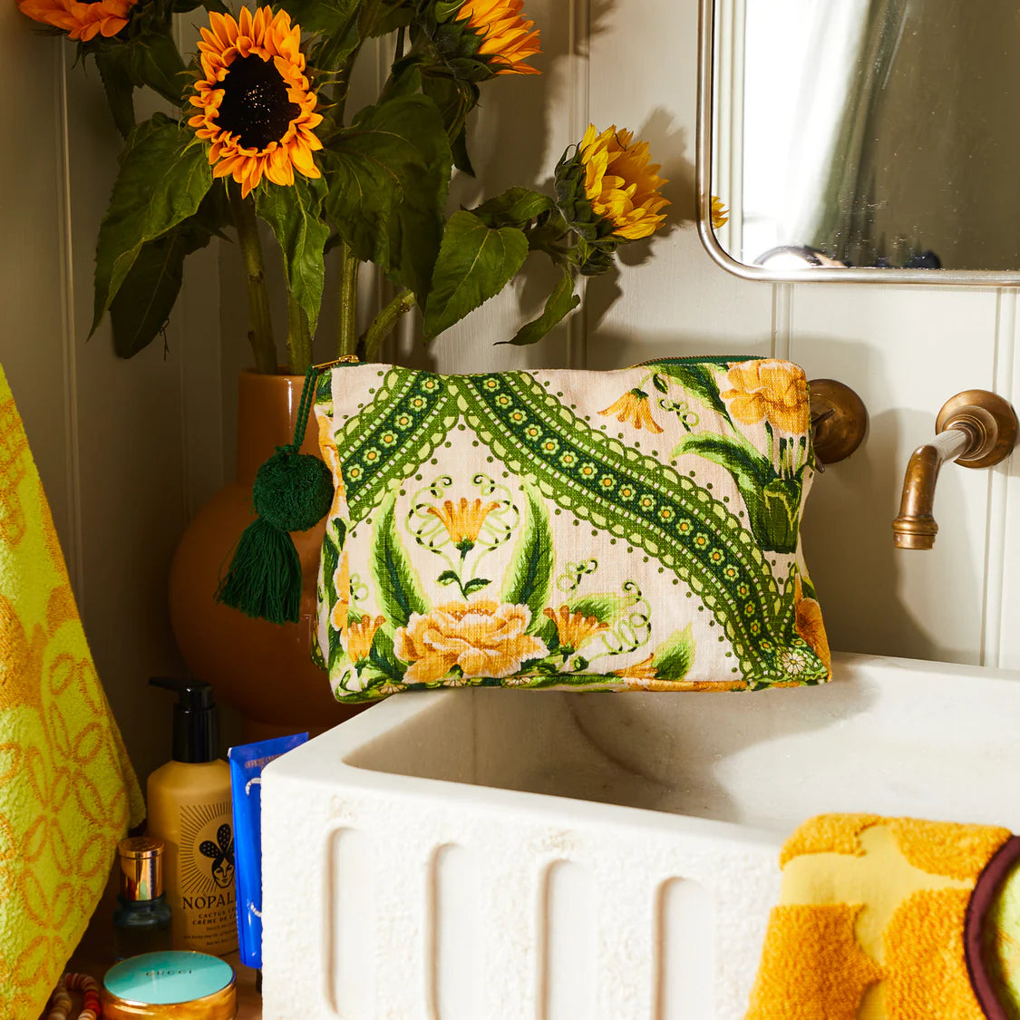 Sage and Clare Cosmetic Bag - Margaret