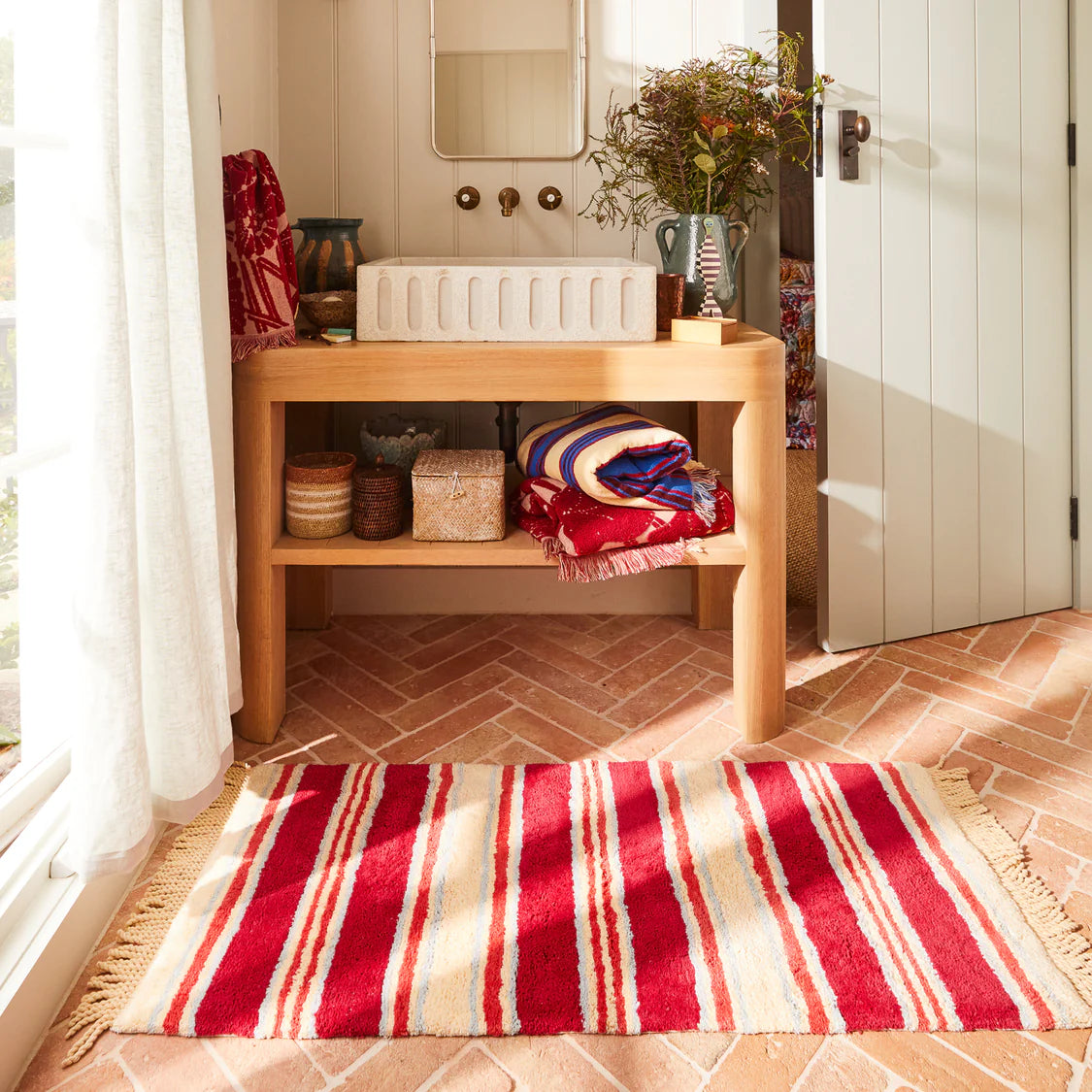 Sage and Clare Selene Bath Runner