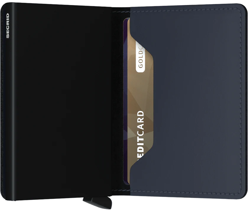 Secrid Slimwallet - Matte Night Blue