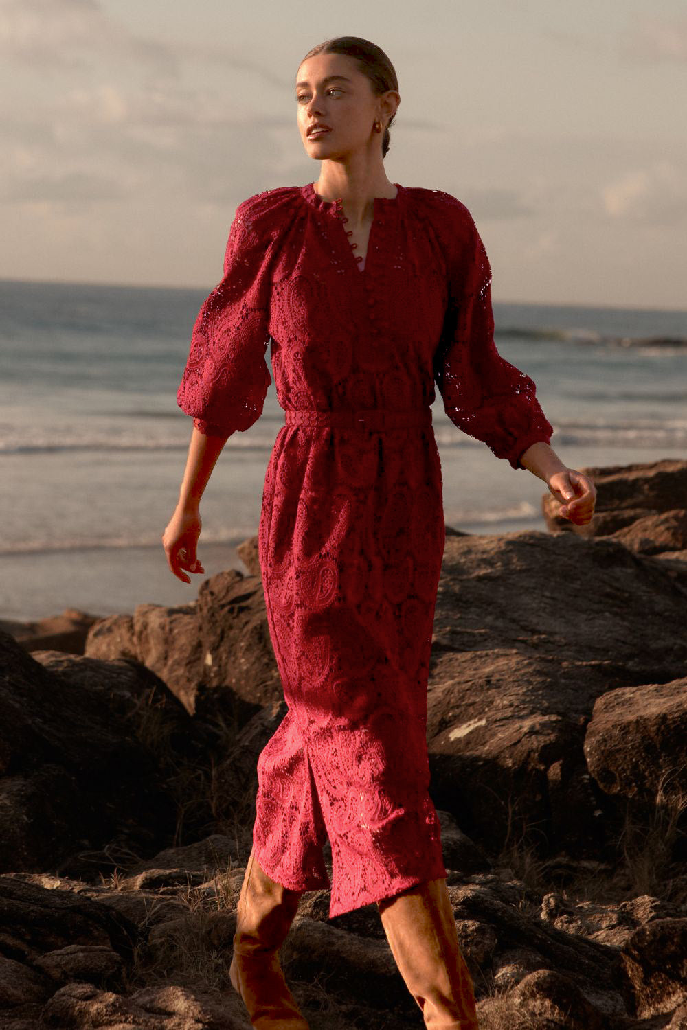 Zoe Kratzmann Sonnet Dress - Raspberry