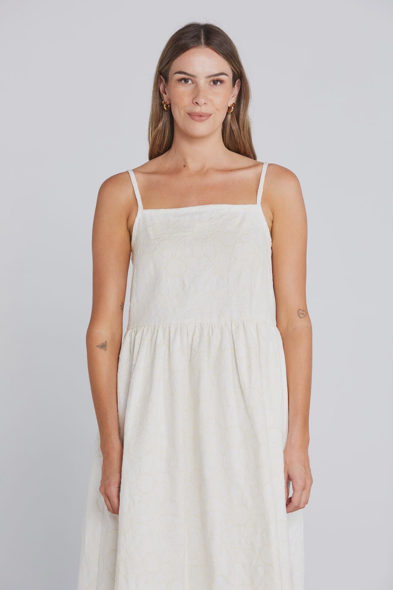 Thing Thing Ziggle Dress - Creamy Daisy