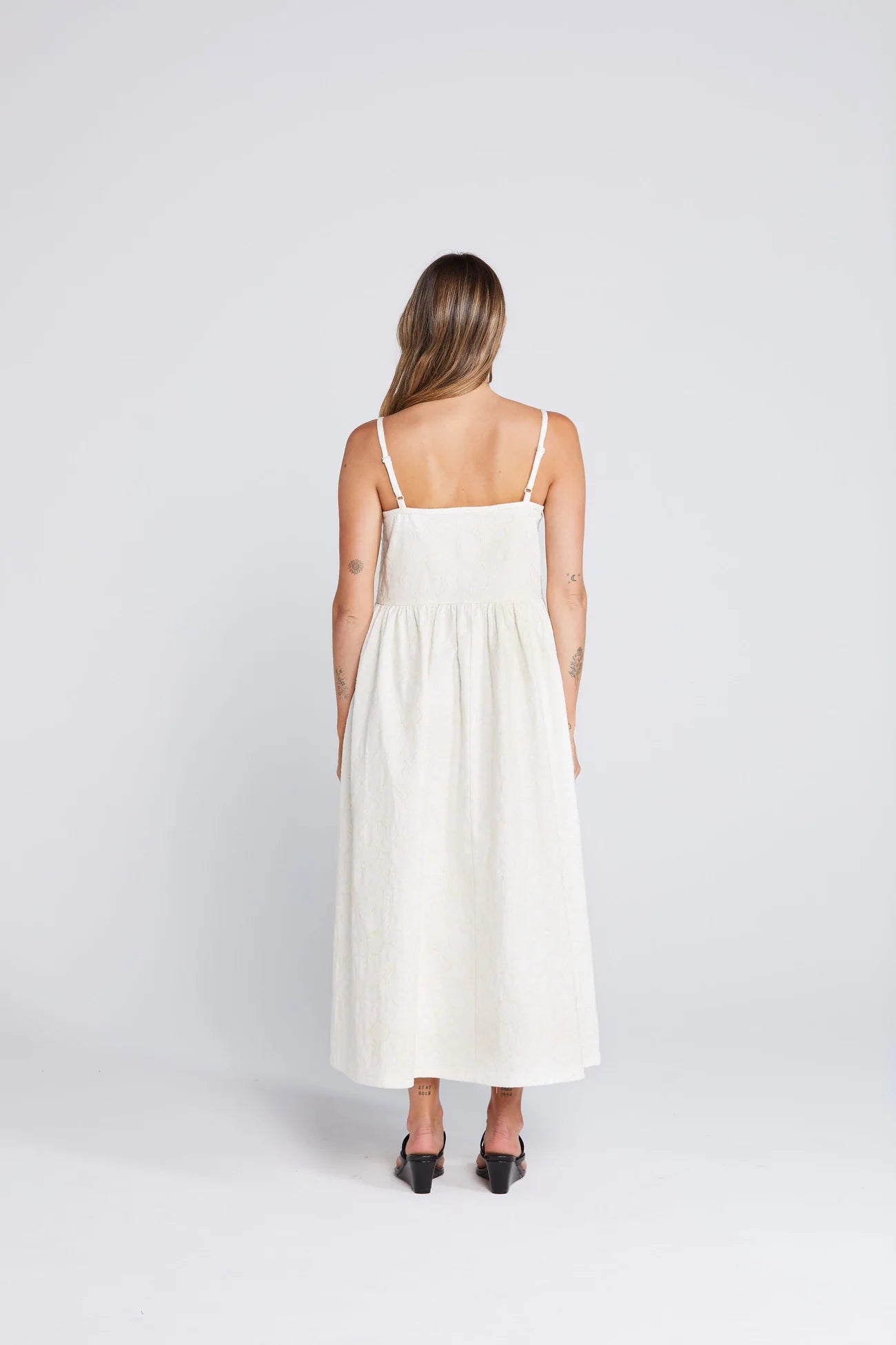 Thing Thing Ziggle Dress - Creamy Daisy