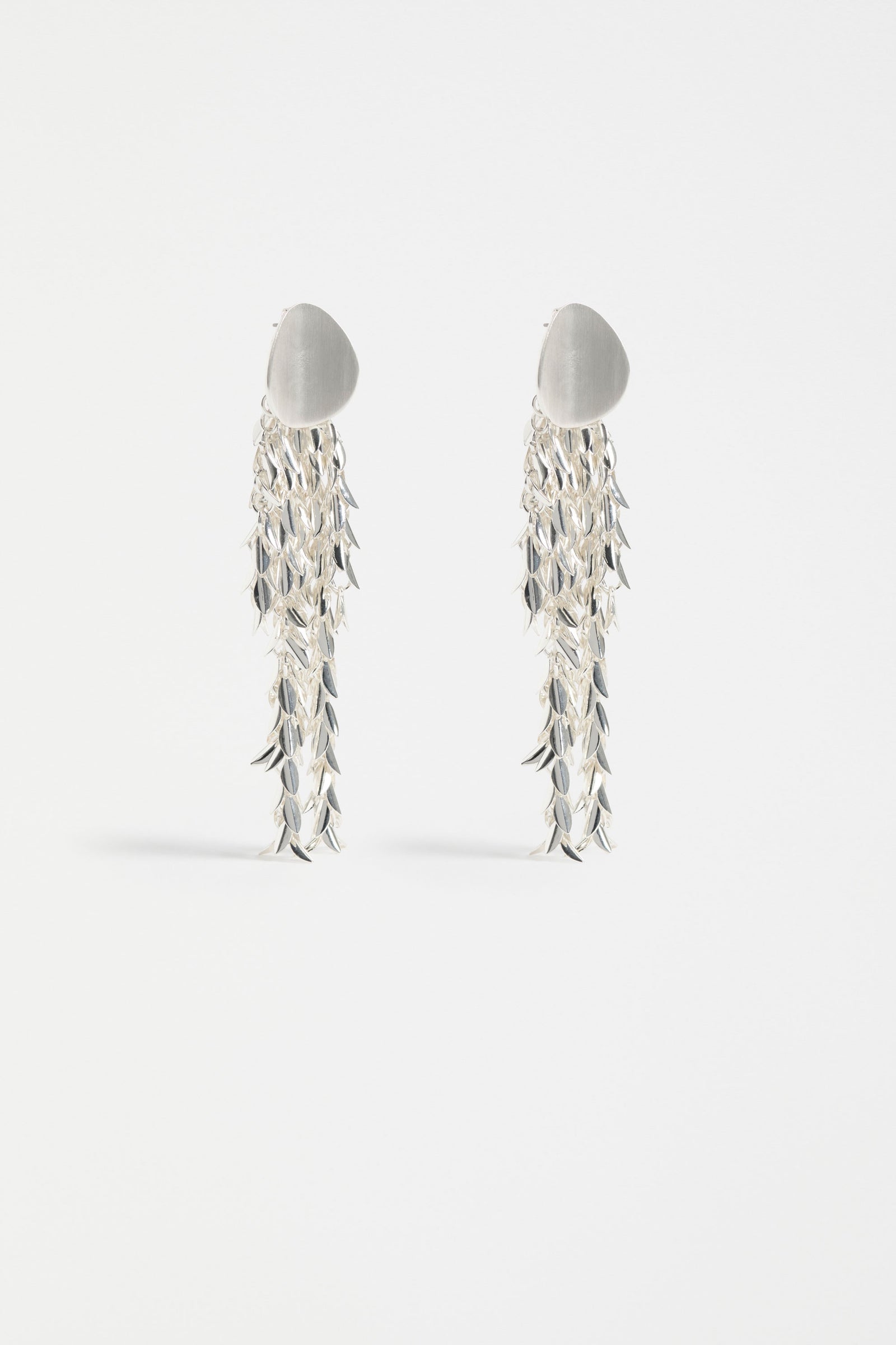 Elk Taalmo Drop Earrings - Silver