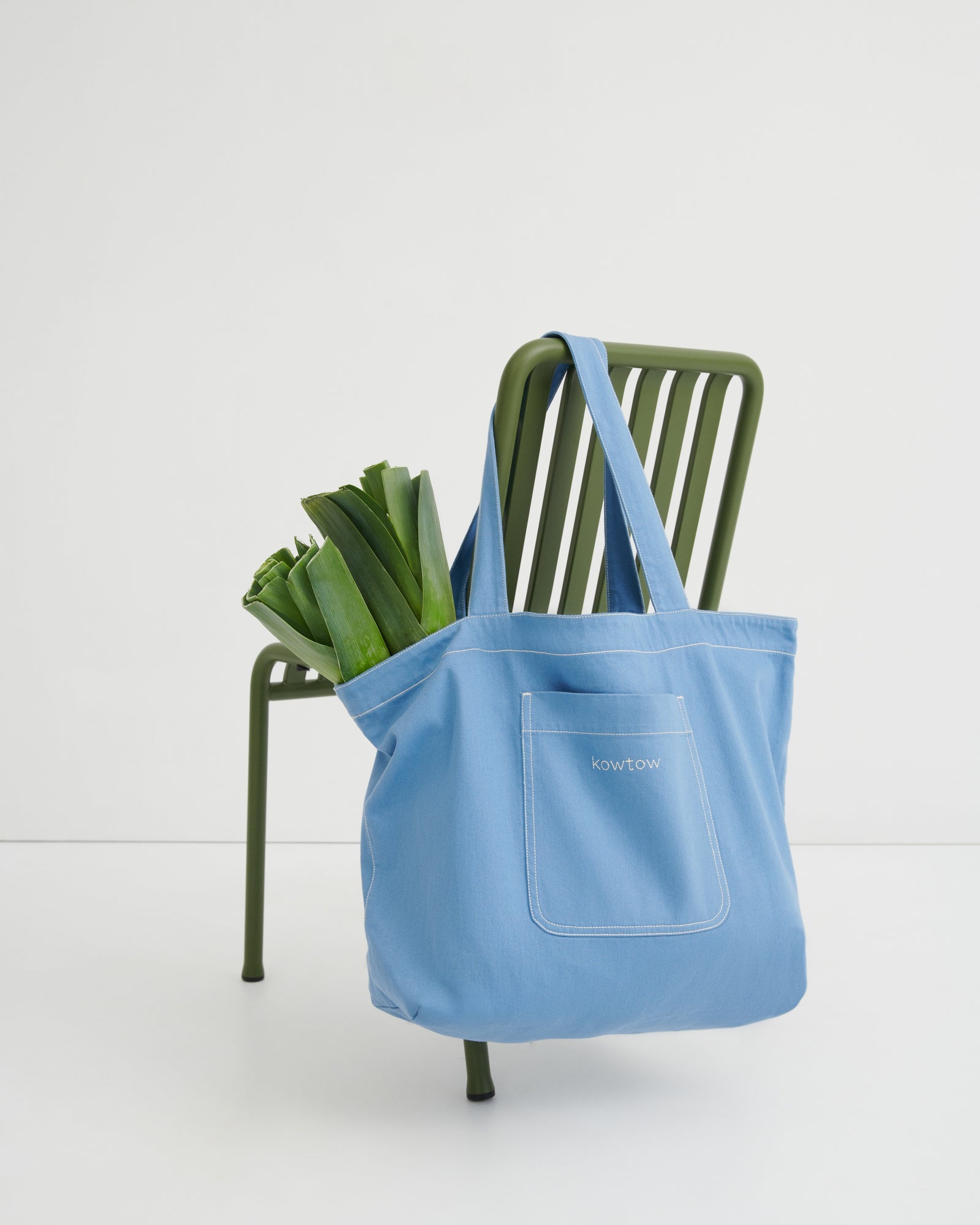 Kowtow Everyday Tote - Sky Denim