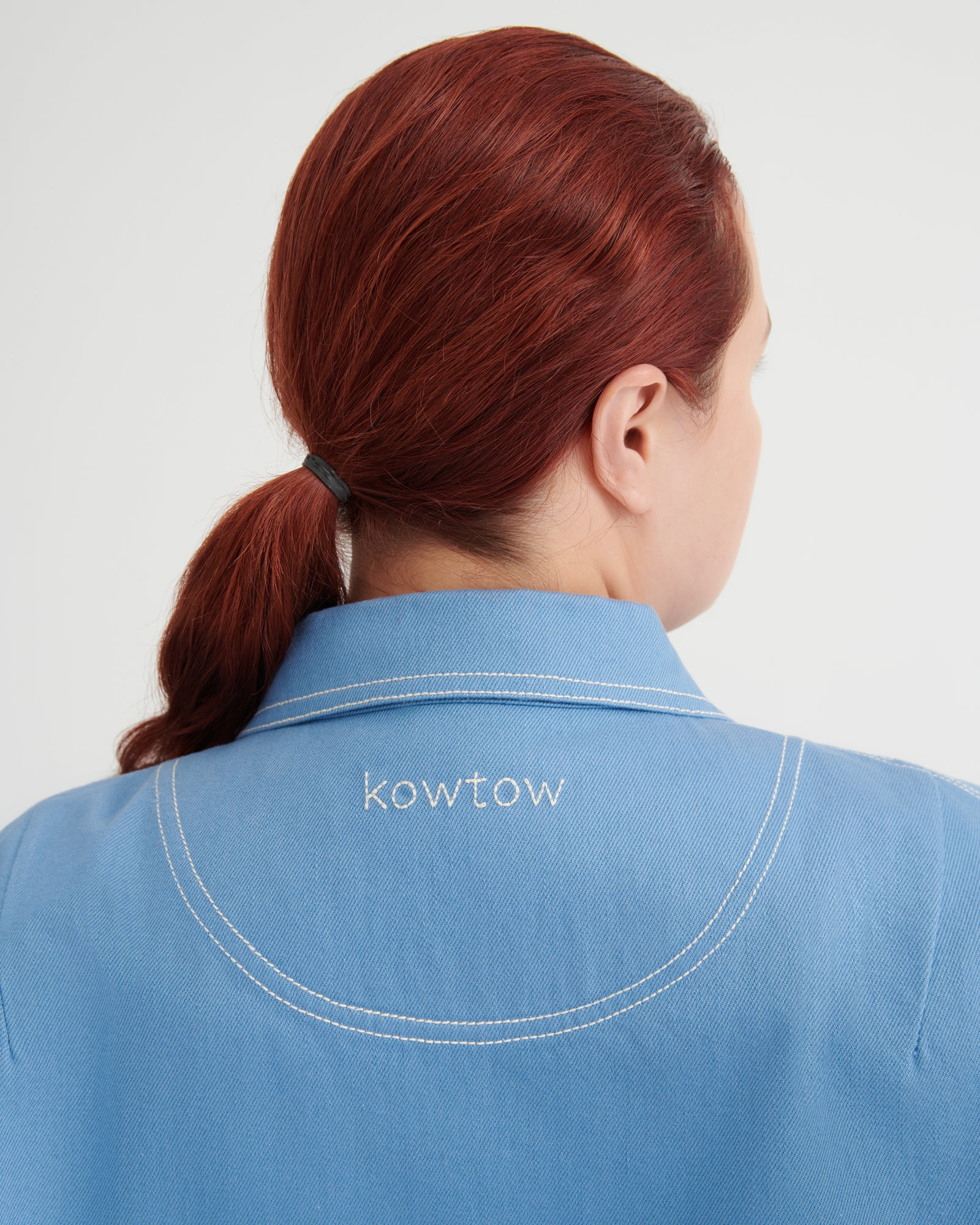 Kowtow Ava Jacket - Sky Denim