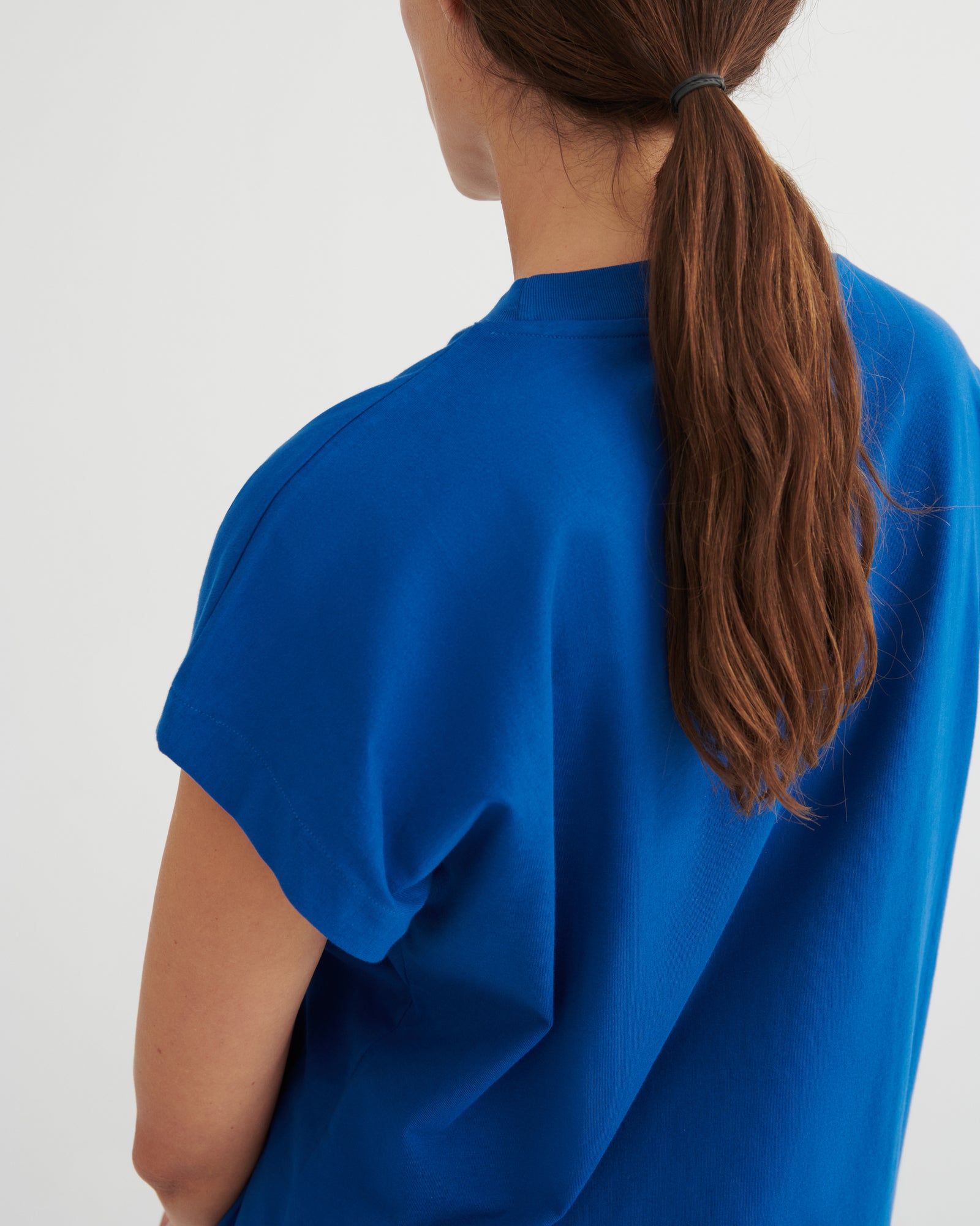 Kowtow Geometry Tee - Blue Orchid