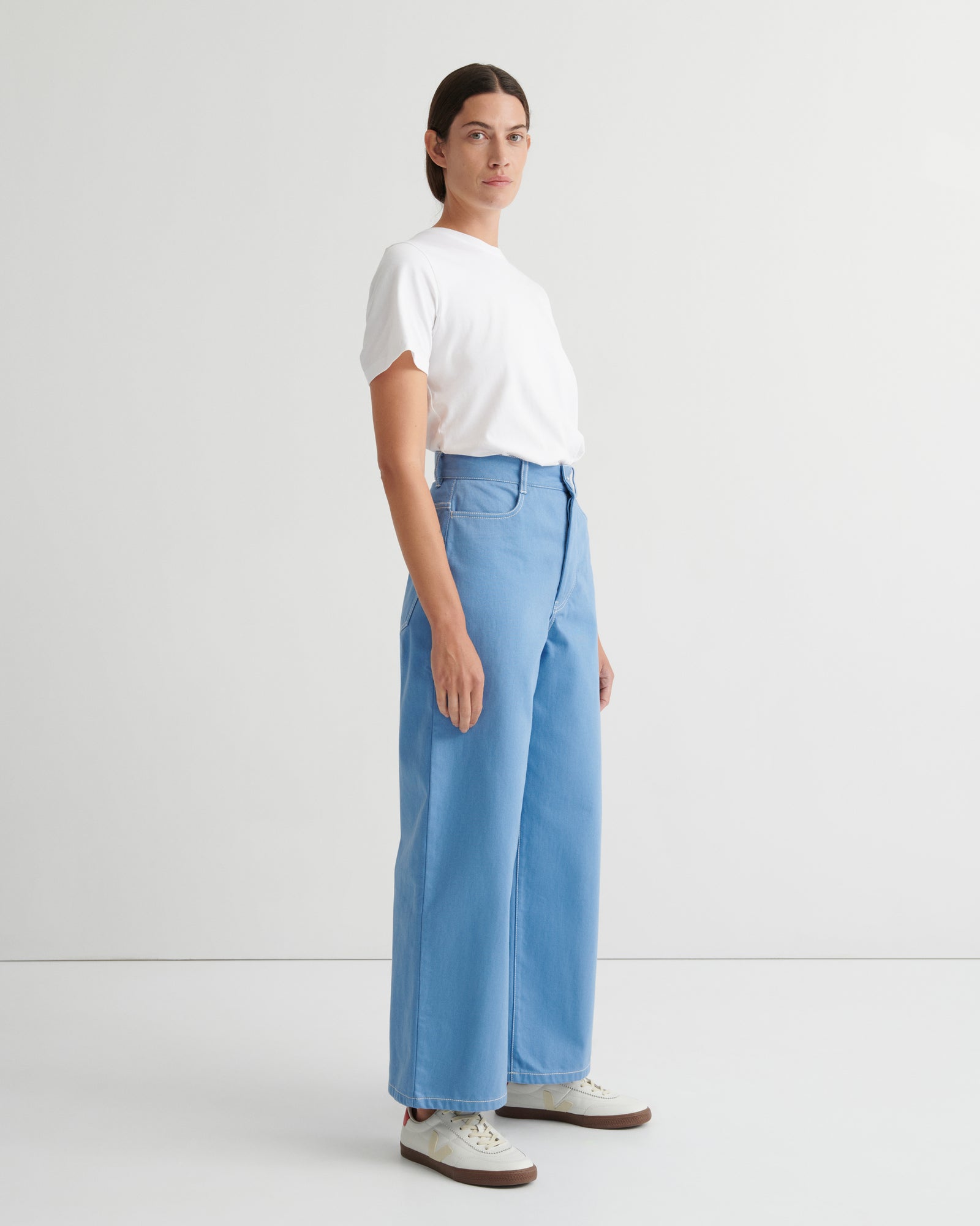 Kowtow Sailor Jeans - Sky Denim