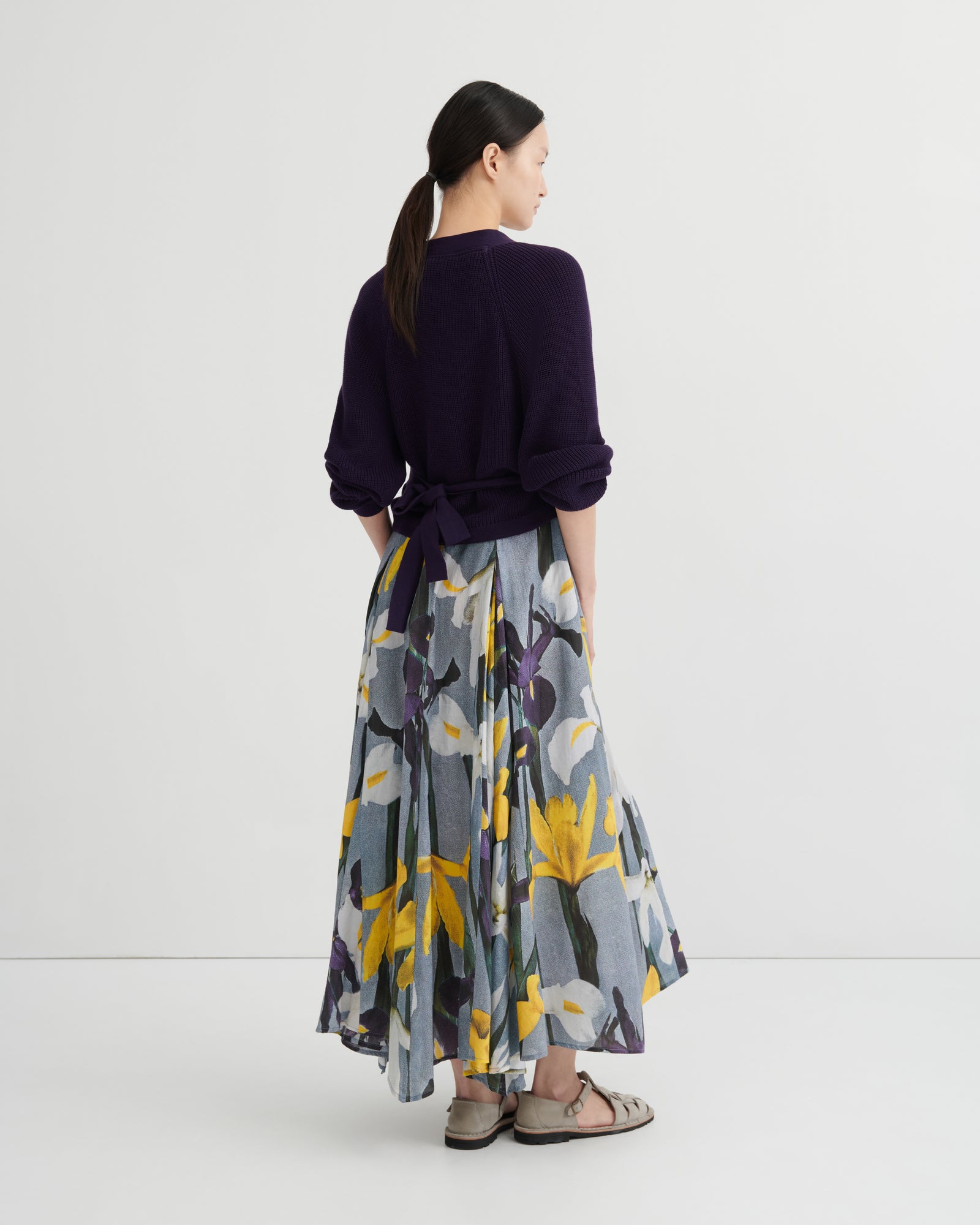 Kowtow Composure Cardigan - Dahlia