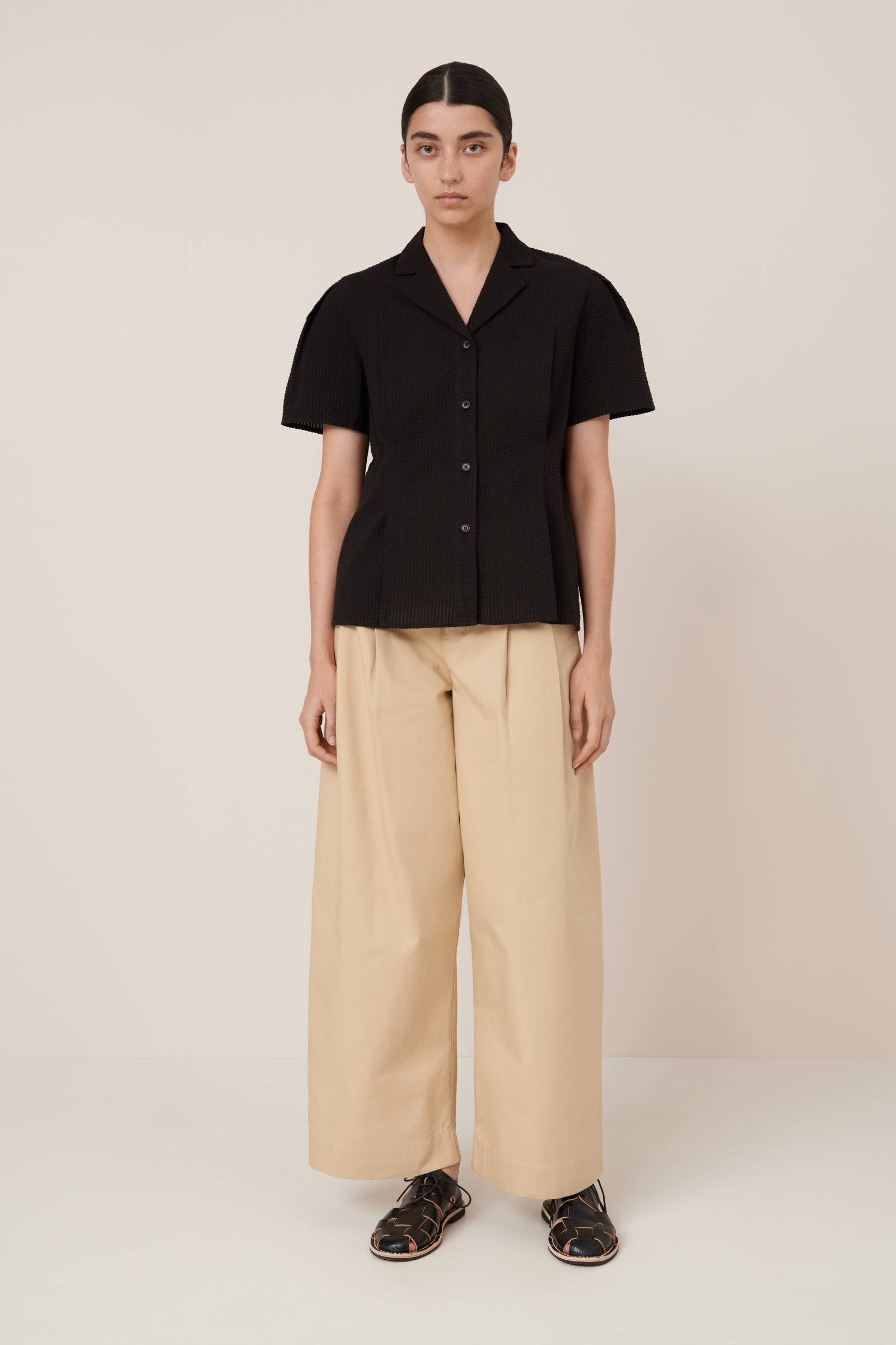 Kowtow Essence Blouse - Black
