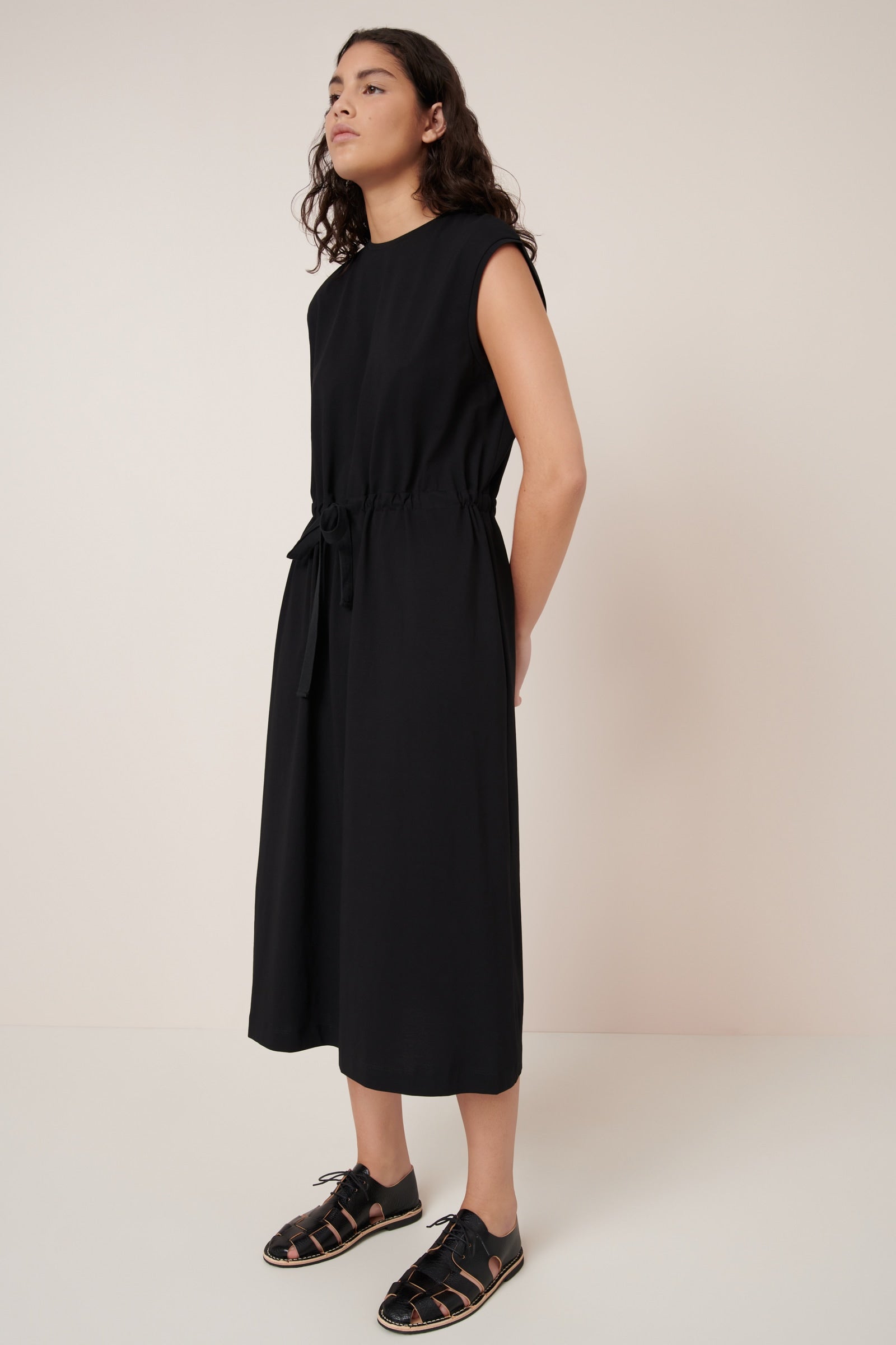 Kowtow Wave Dress - Black