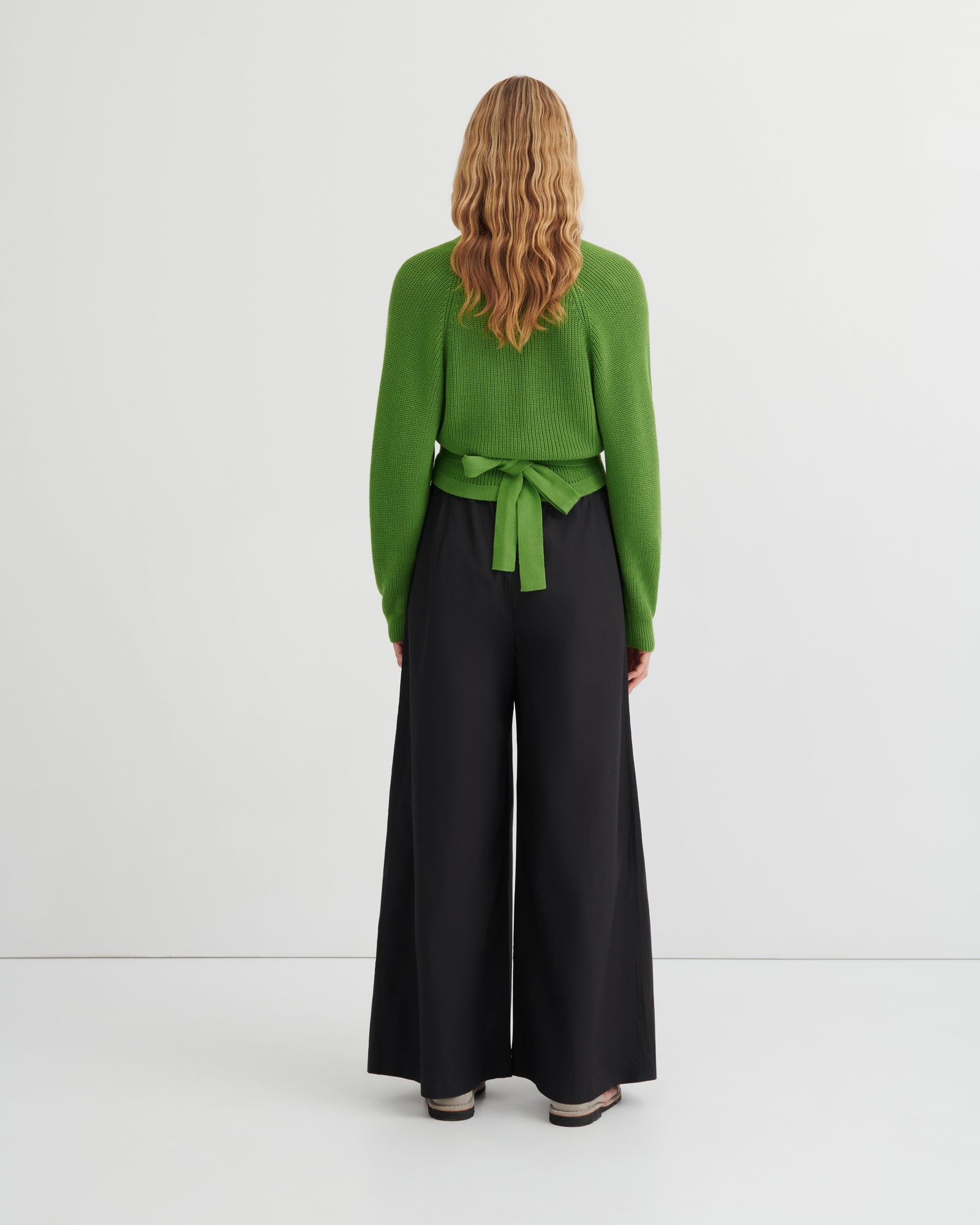 Kowtow Composure Cardigan - Spring Green