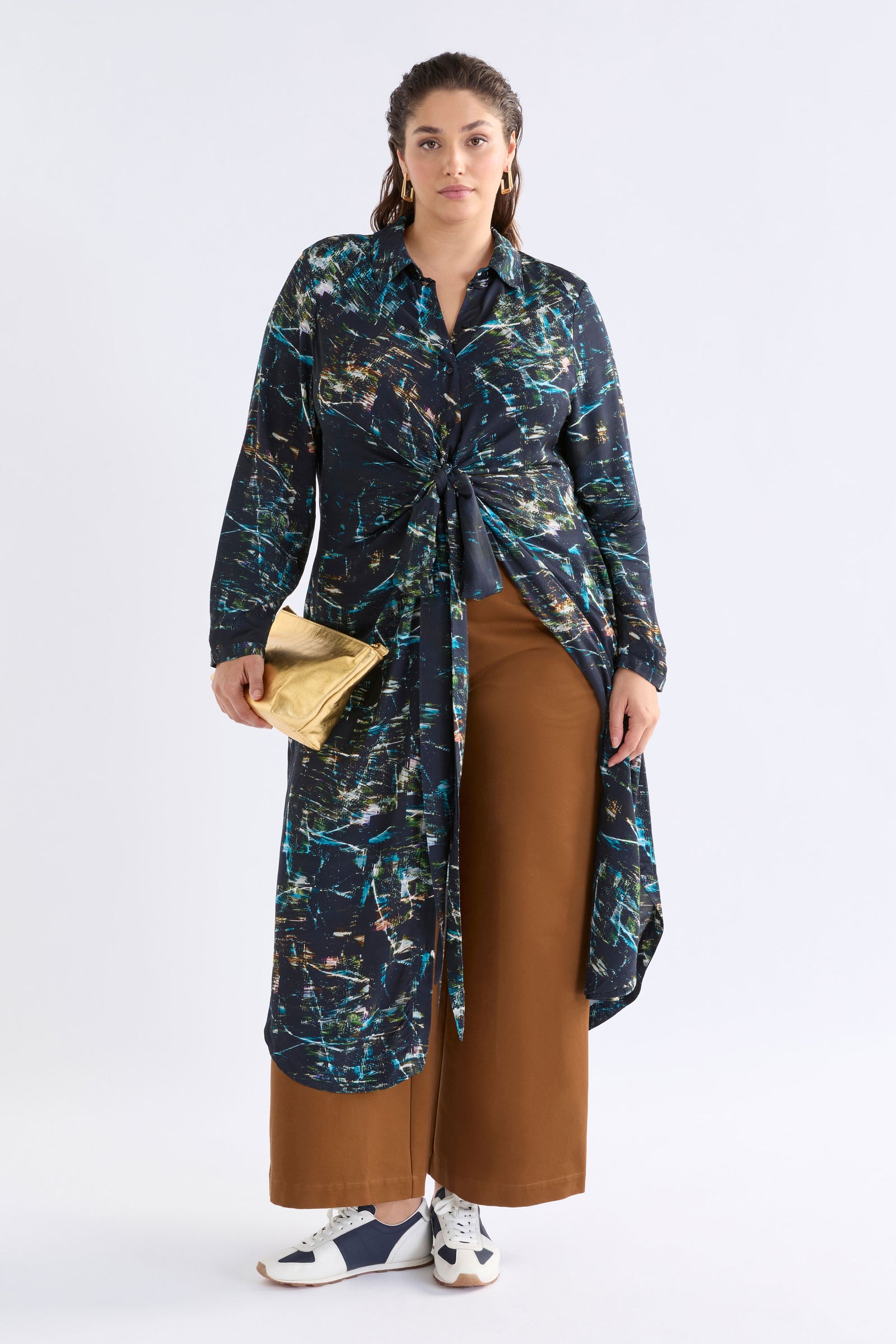 Elk Kallio Dress - Norda print