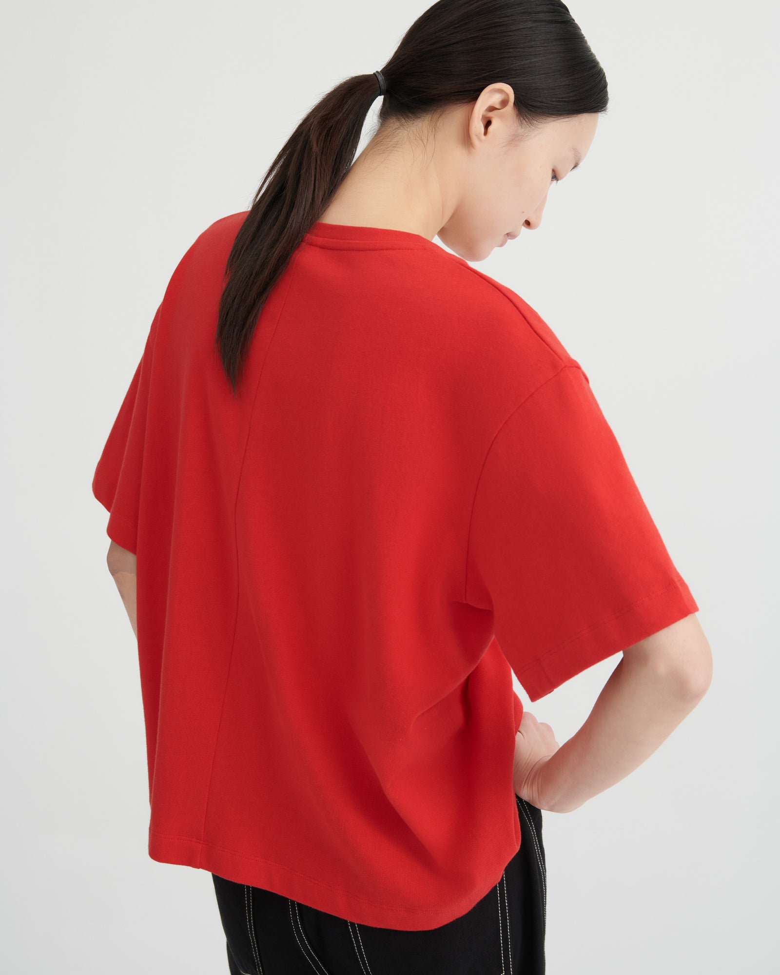 Kowtow Unity Tee - Poppy Red
