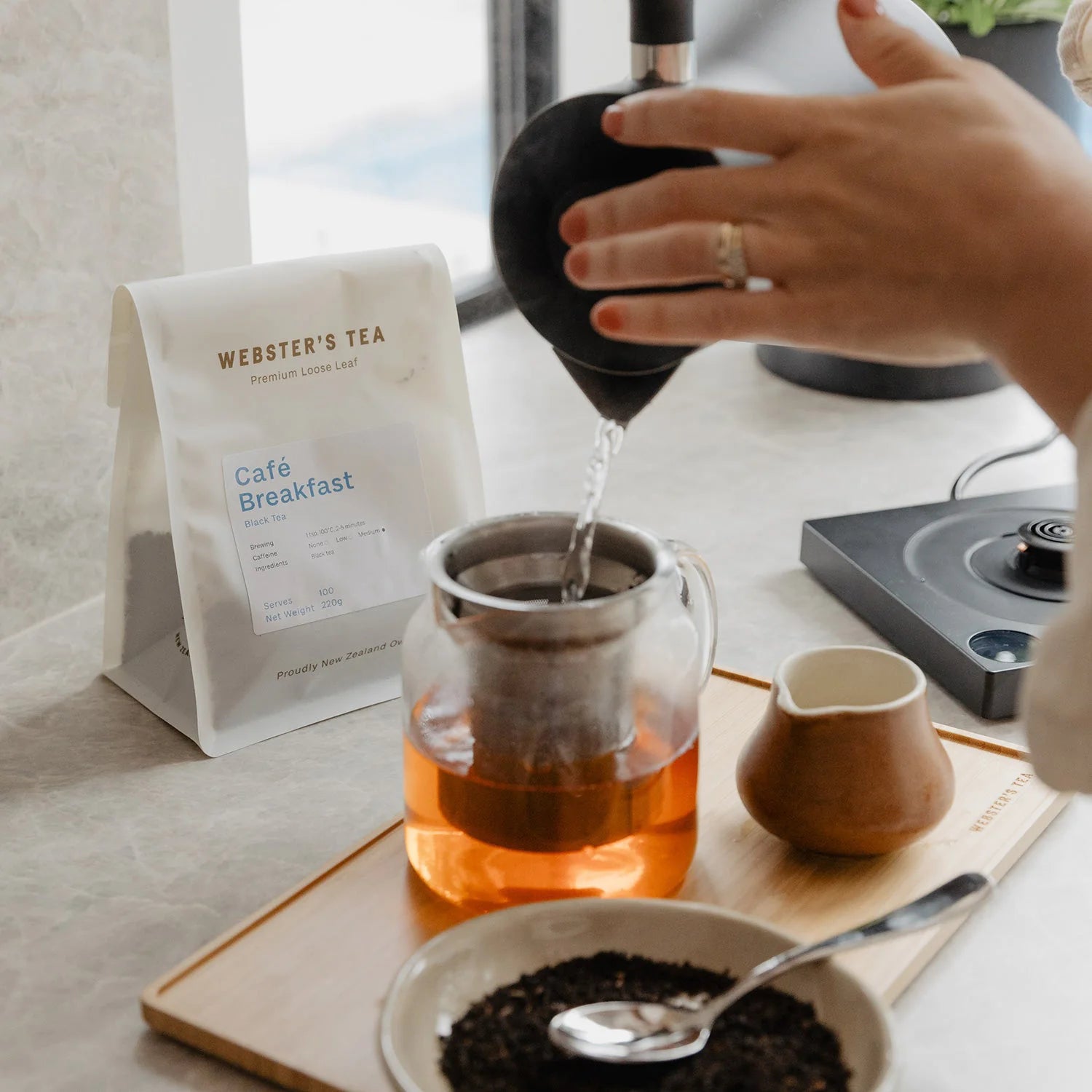 Webster's Tea 25 Serves - Café Breakfast