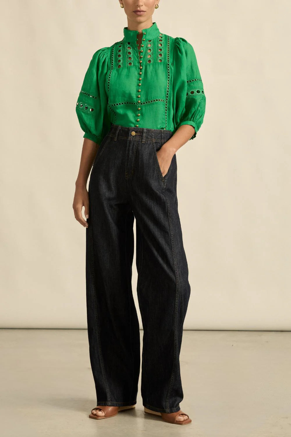 Zoe Kratzmann Cabaret Top - Parrot