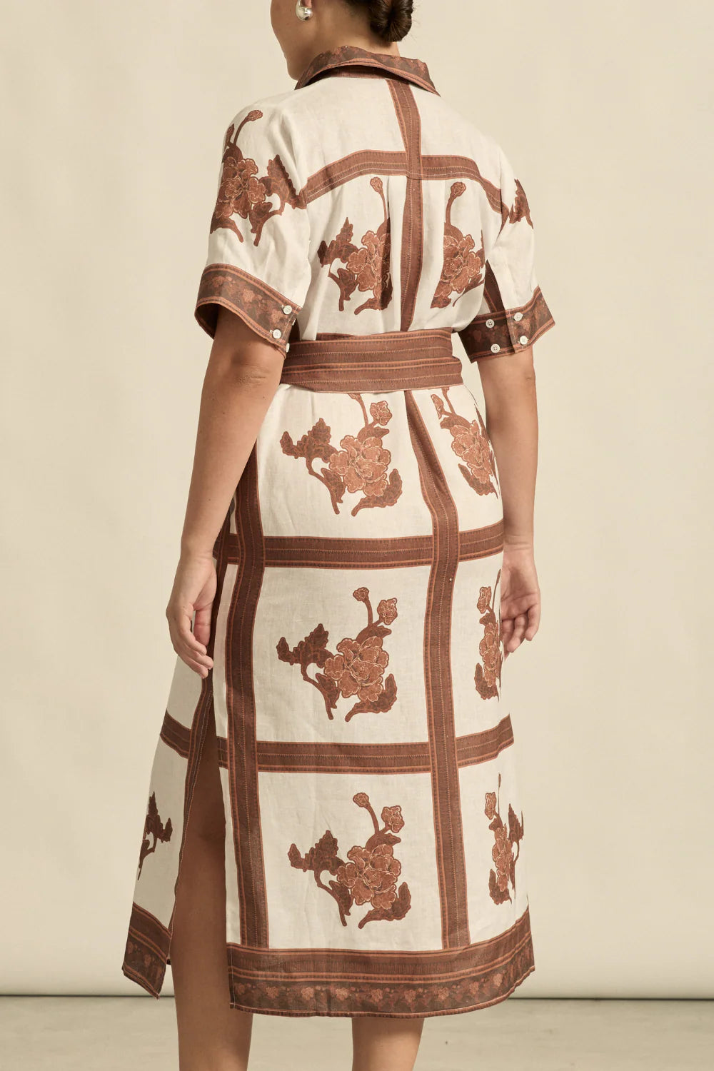 Zoe Kratzmann Roam Dress - Coffee Collage