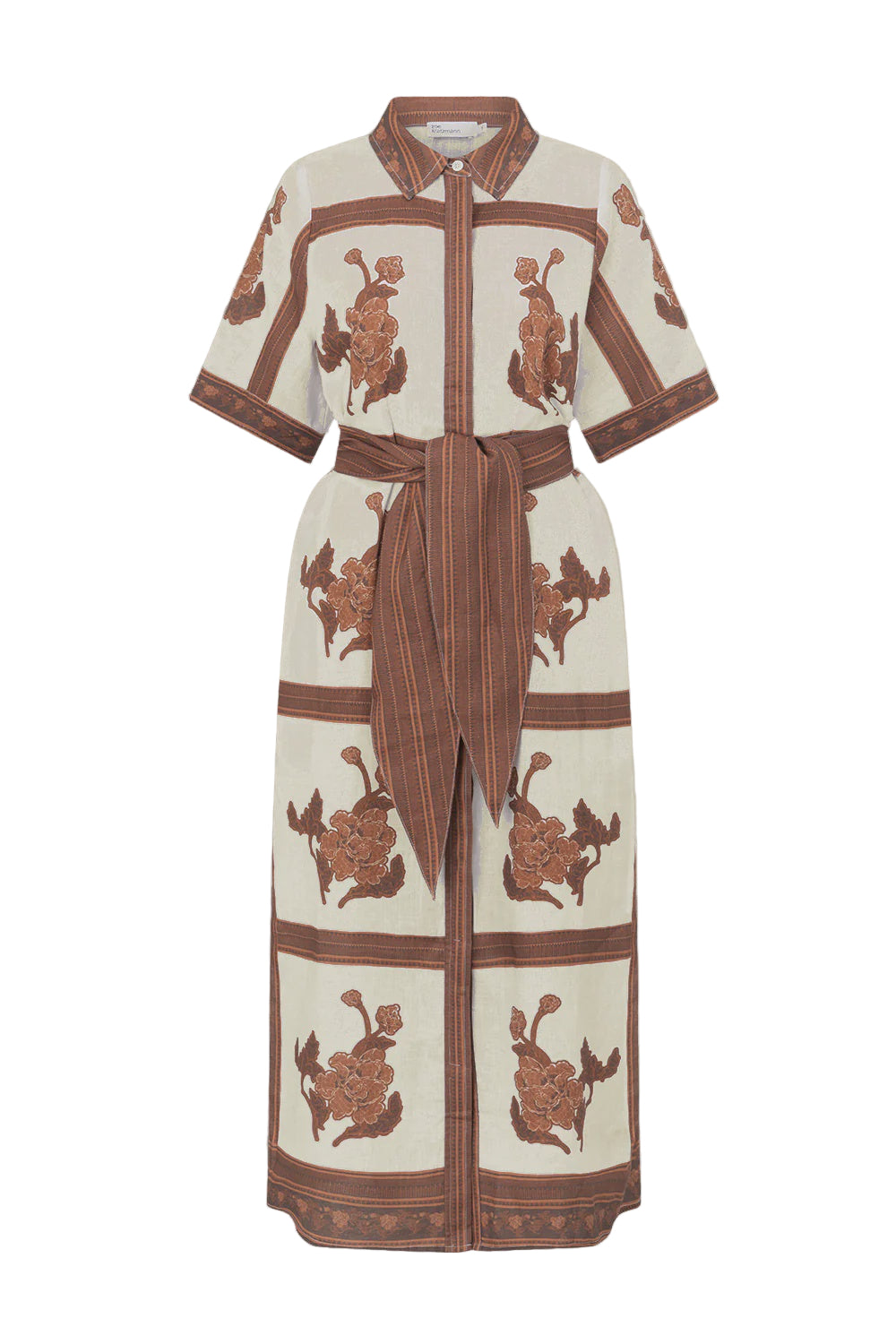 Zoe Kratzmann Roam Dress - Coffee Collage