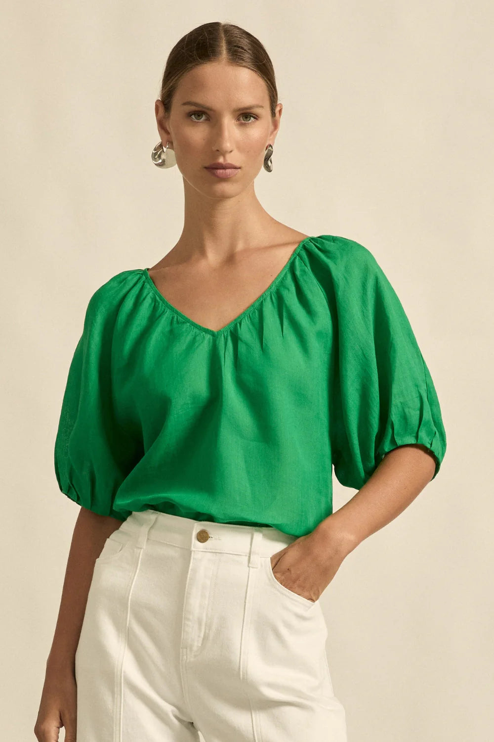 Zoe Kratzmann Trace Top - Parrot