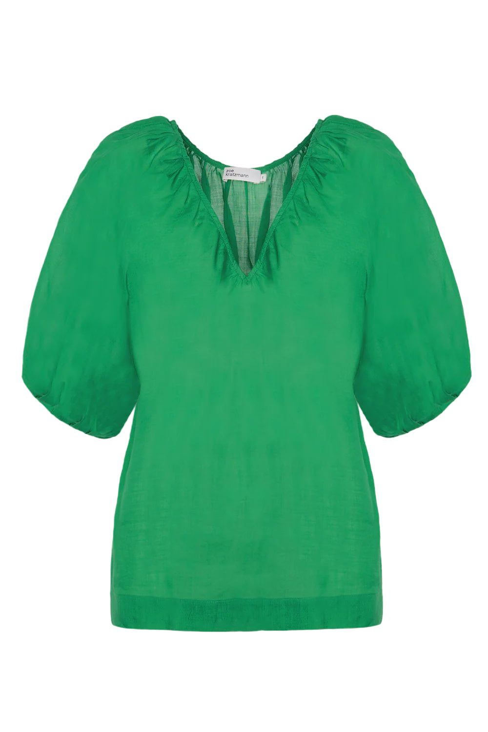 Zoe Kratzmann Trace Top - Parrot